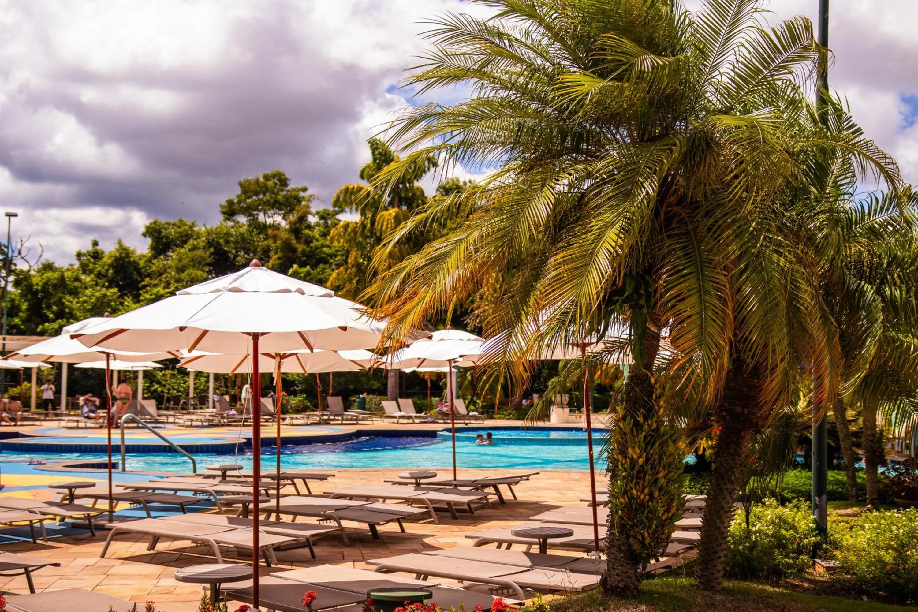 Pool view in Bourbon Resort Atibaia