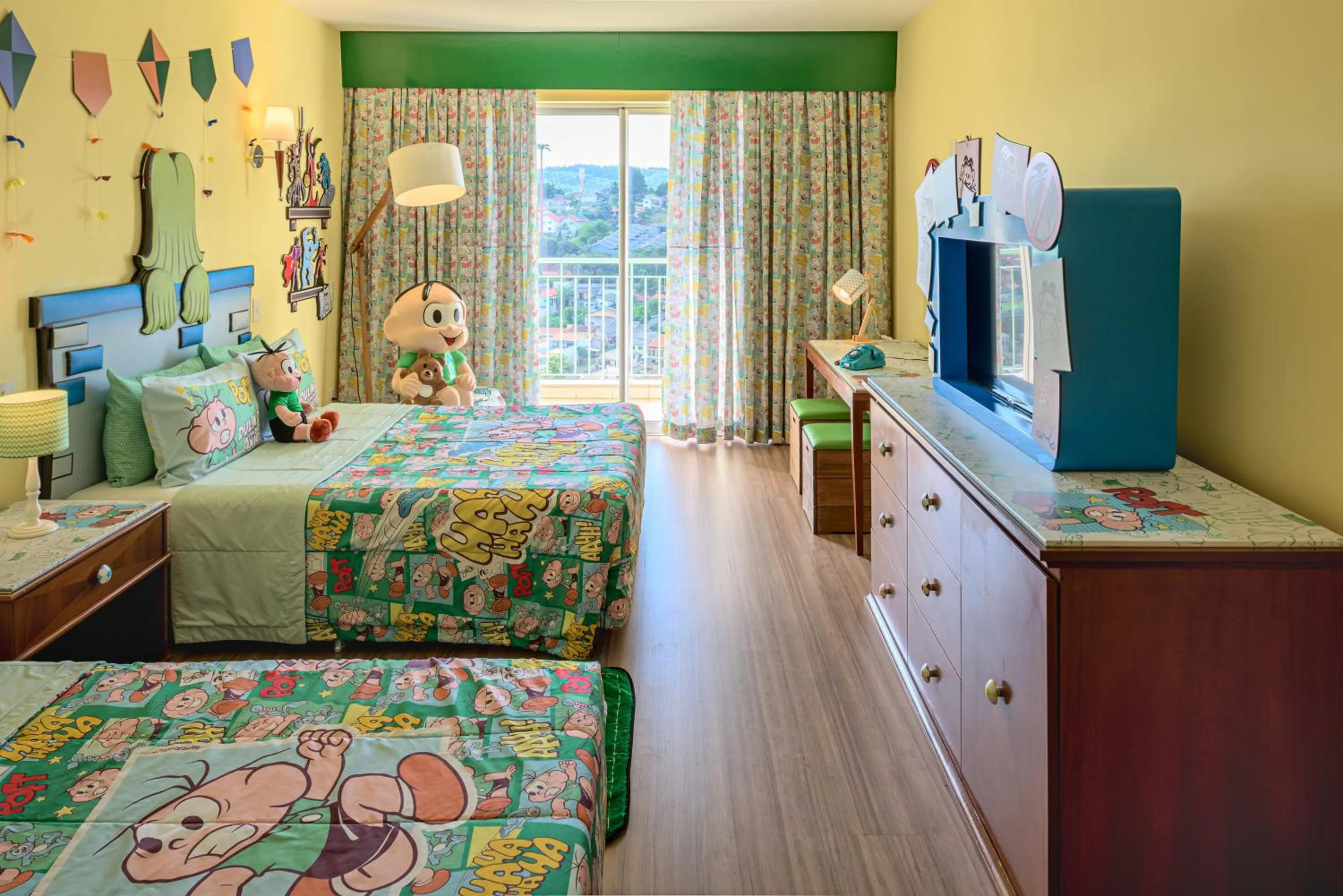 Bed in Bourbon Resort Atibaia