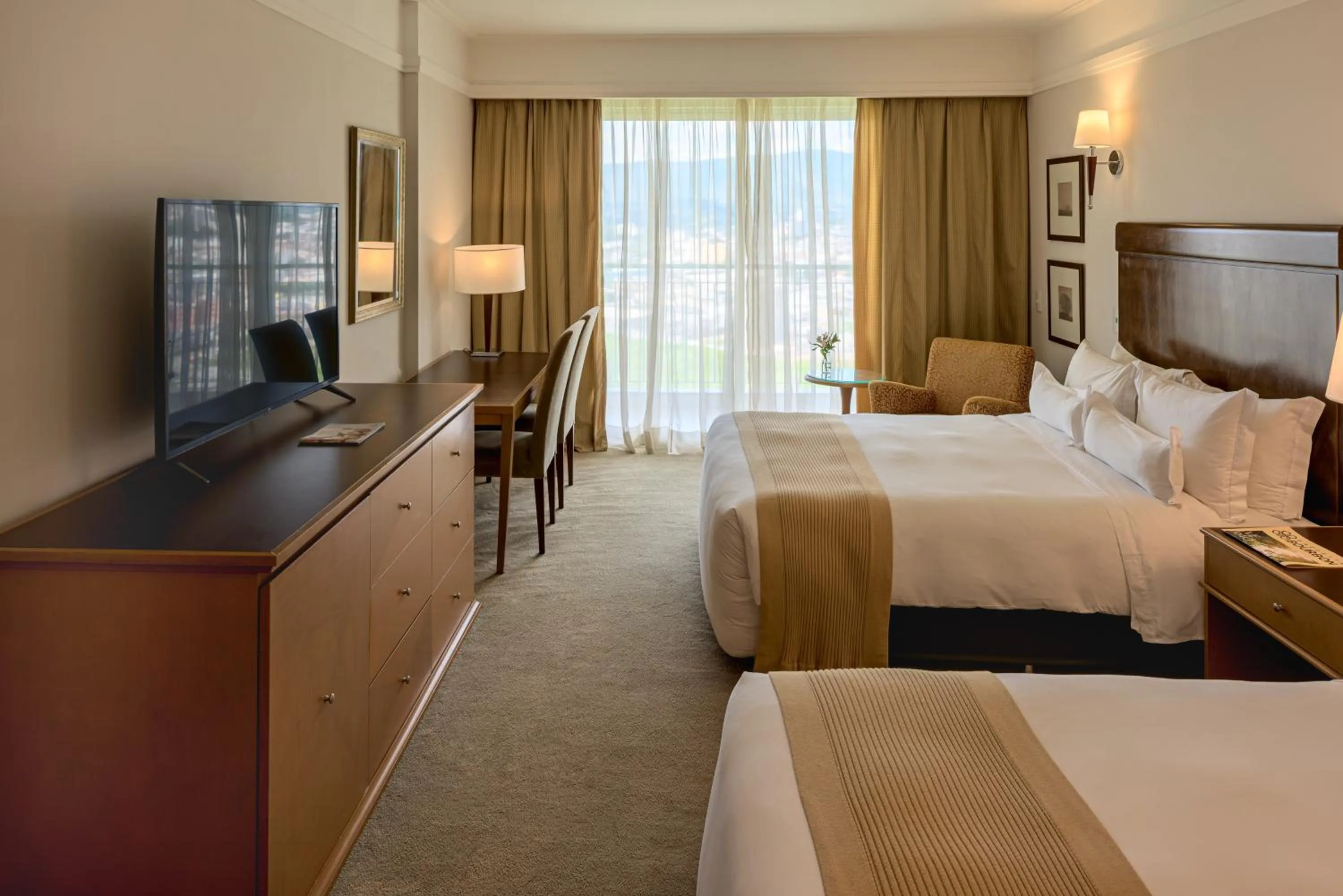 Bed in Bourbon Resort Atibaia