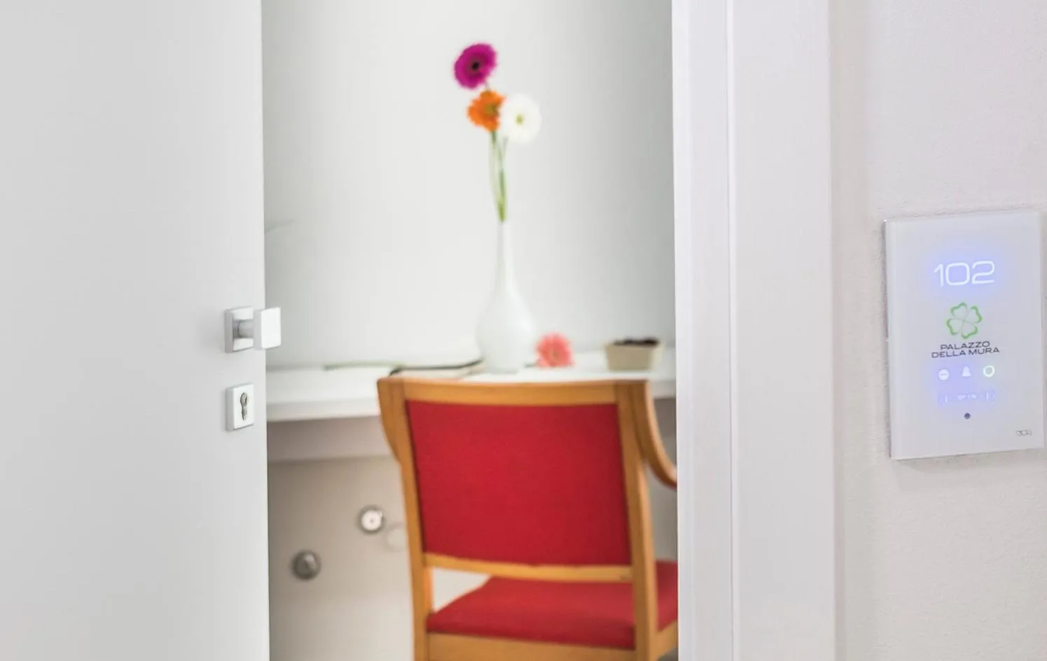 Decorative detail in Palazzo Della Mura