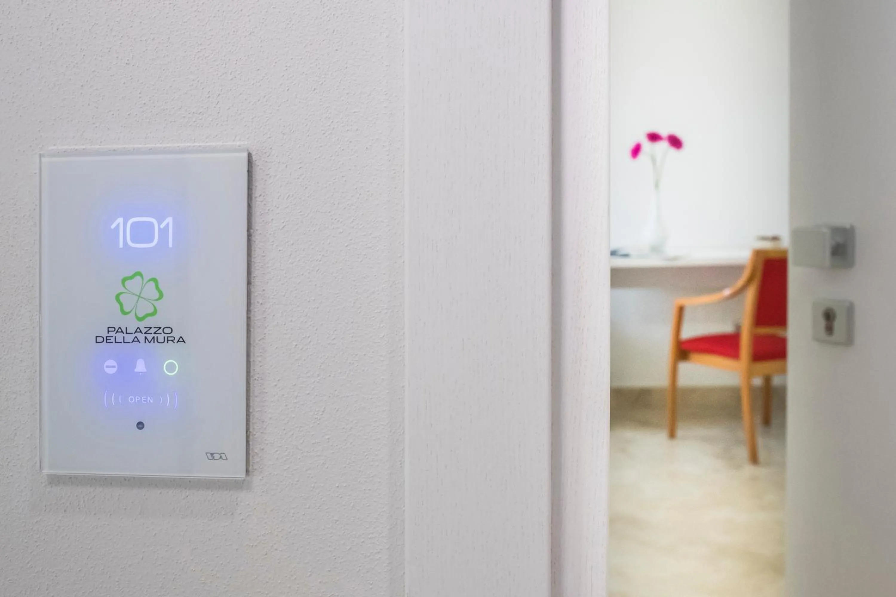 Decorative detail in Palazzo Della Mura