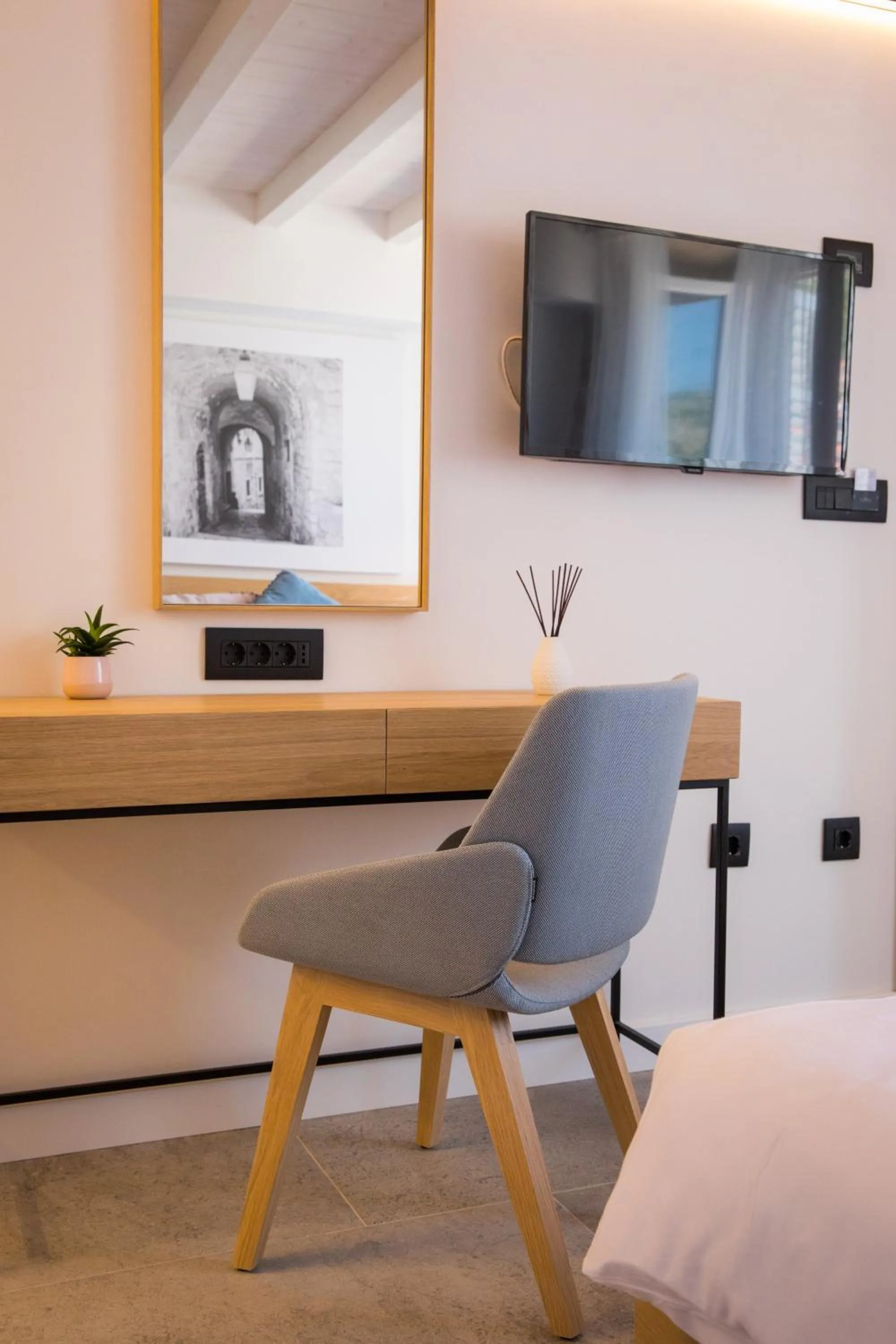 Bed in Bova Luxury Rooms