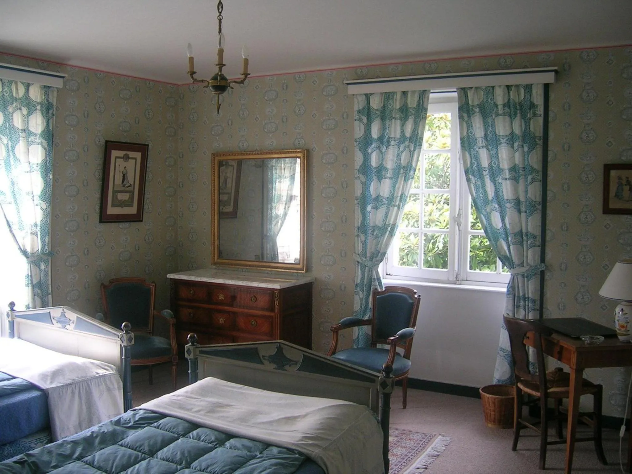 Bedroom, Bed in Manoir Du Stang