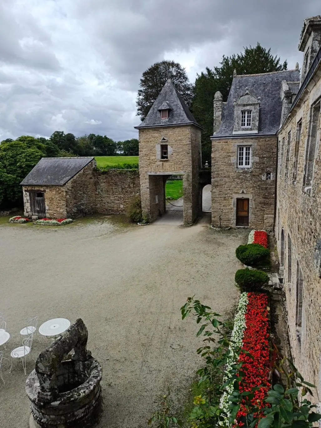 Garden in Manoir Du Stang