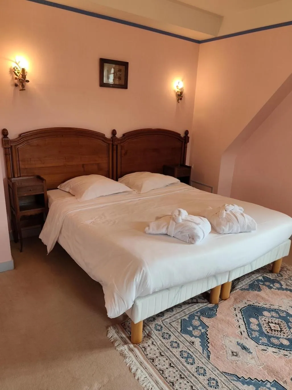 Bedroom, Bed in Manoir Du Stang