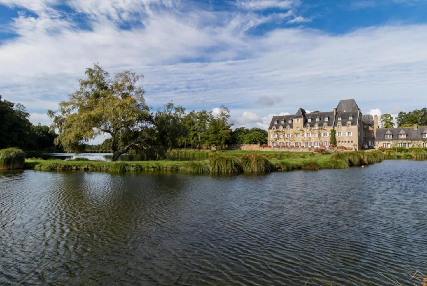 Garden in Manoir Du Stang