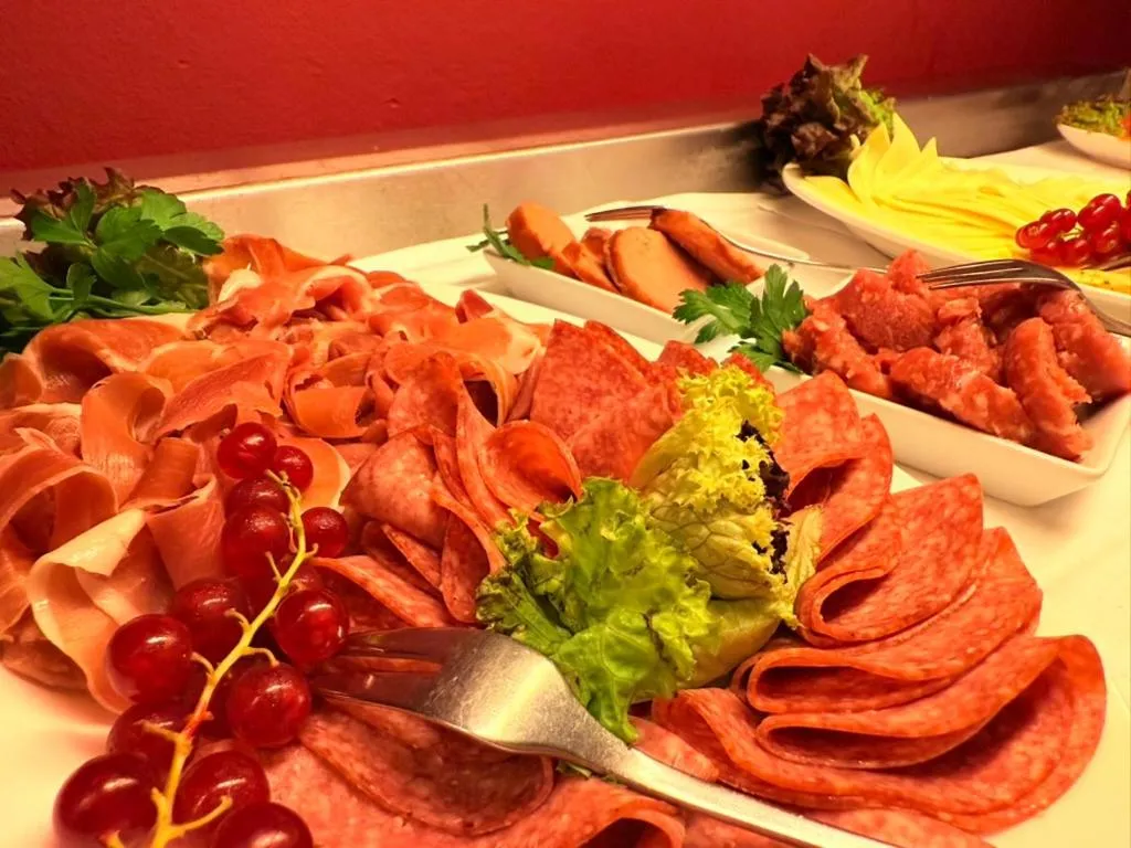 Buffet breakfast in Hotel Village