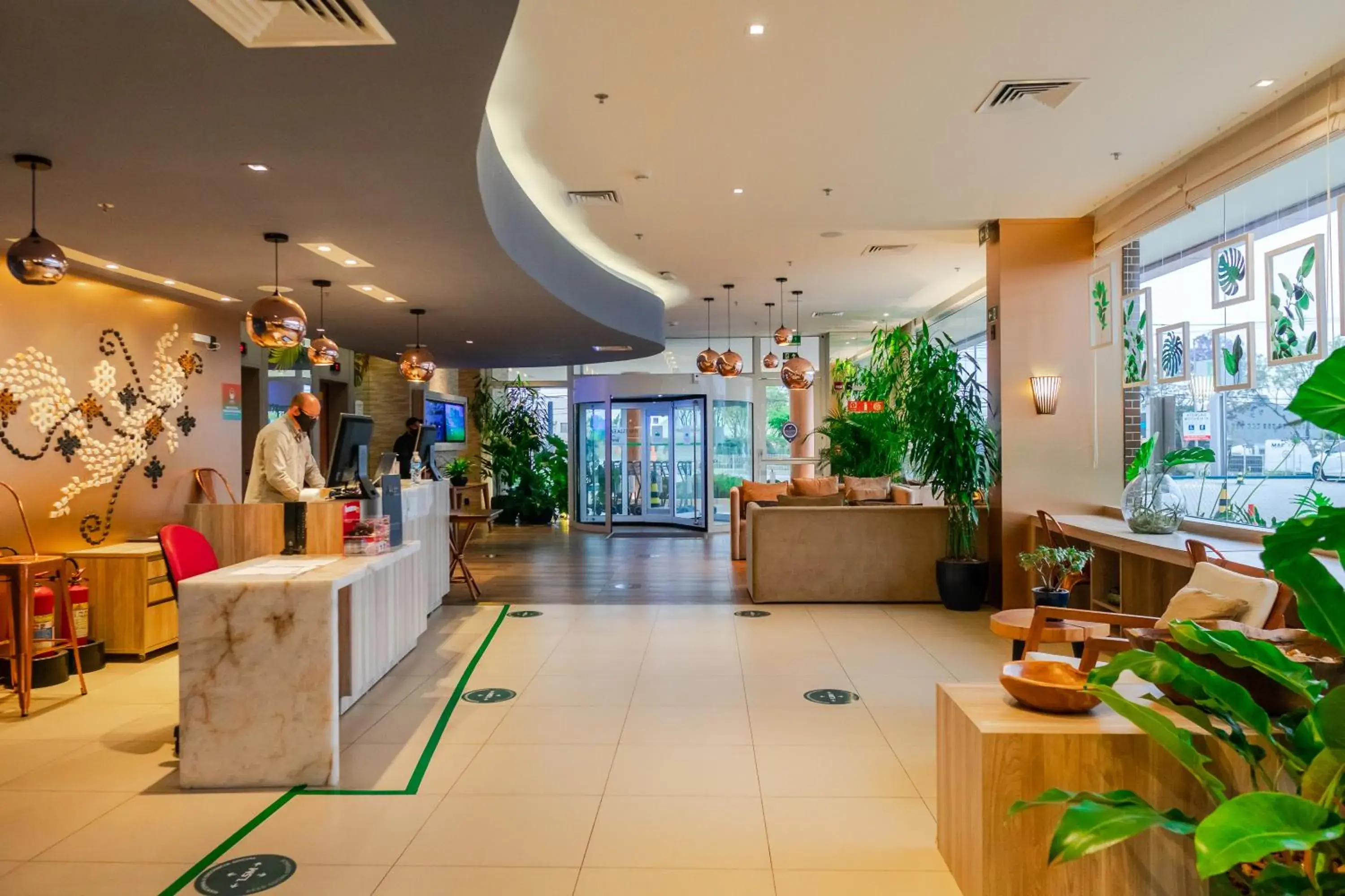 Lobby or reception in ibis Styles Curitiba Aeroporto Lobby or reception in ibis Styles Curitiba Aeroporto