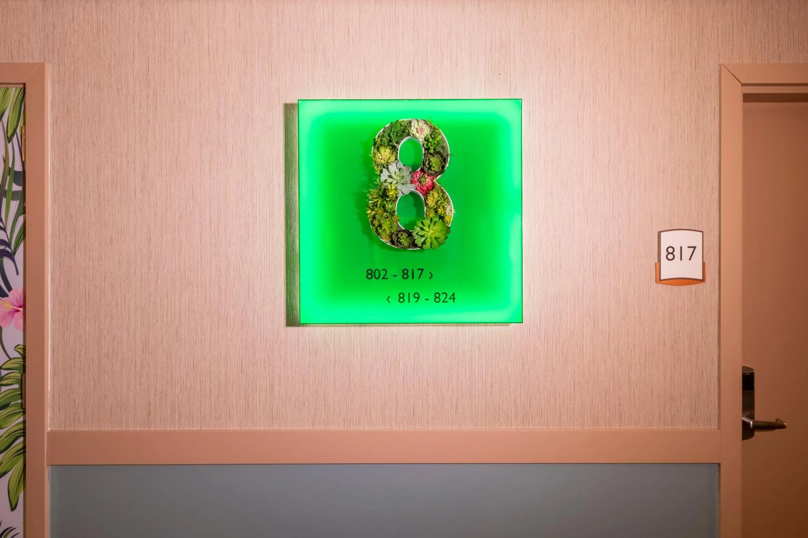 Decorative detail in ibis Styles Curitiba Aeroporto