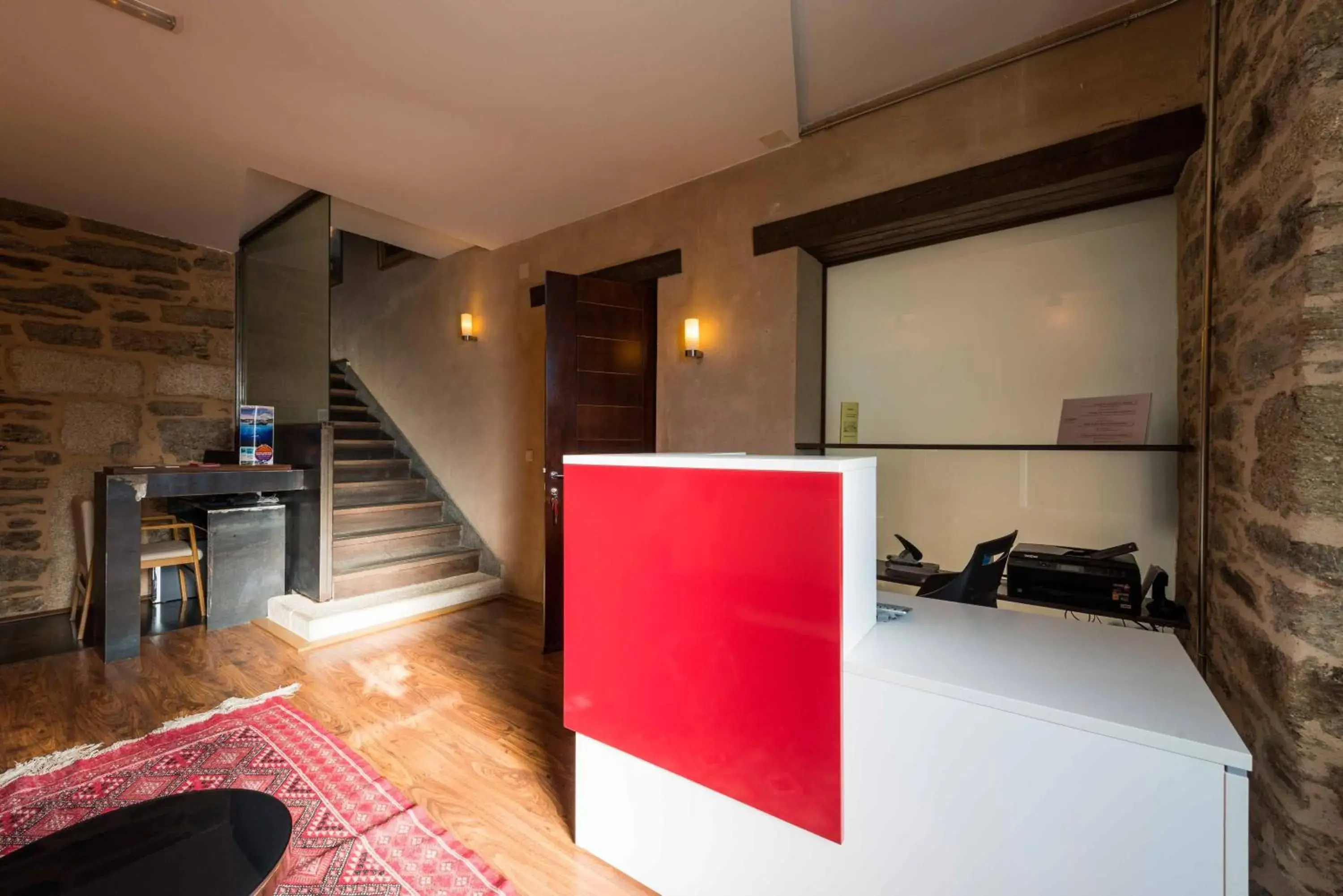 Lobby or reception in Posada Real de Las Misas Lobby or reception in Posada Real de Las Misas