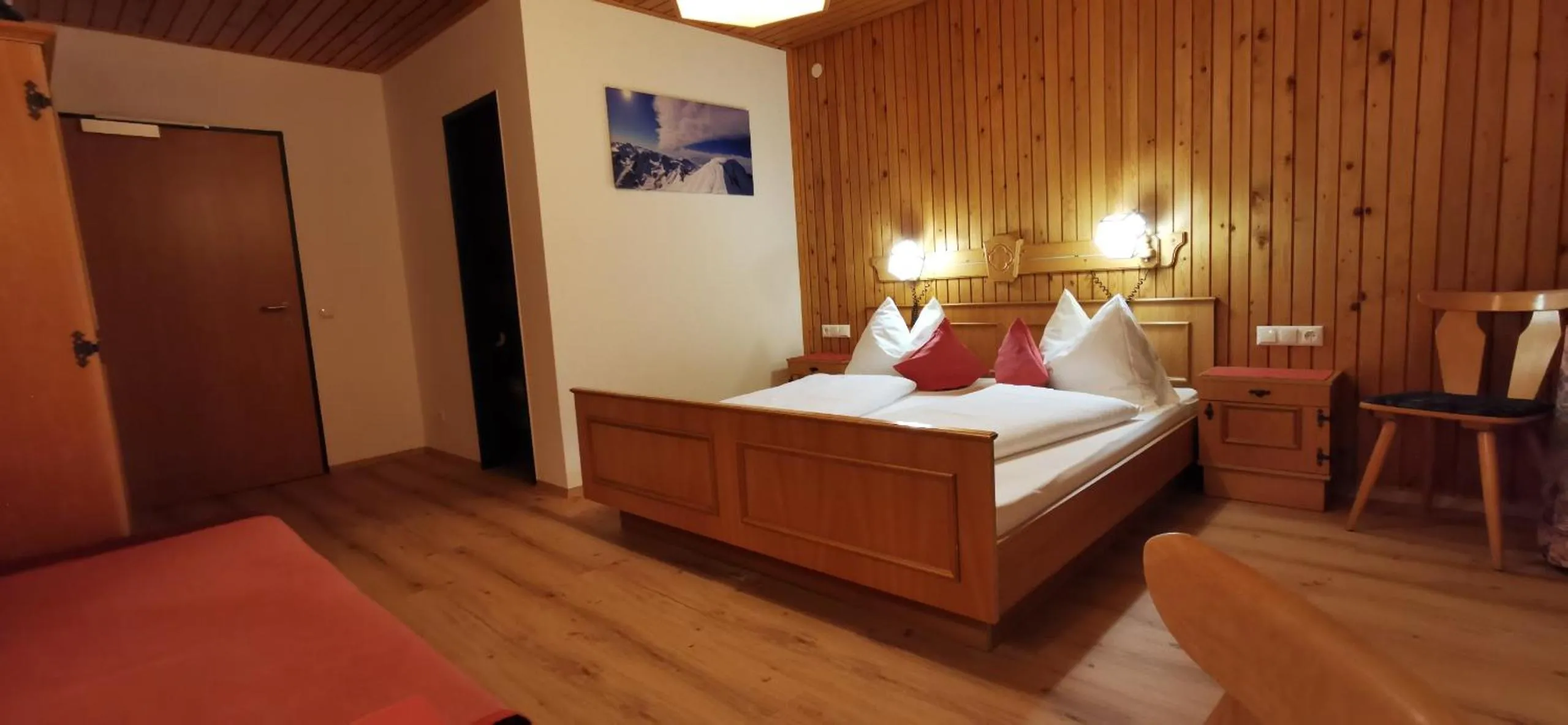 Bed in Ledererhof Apartments