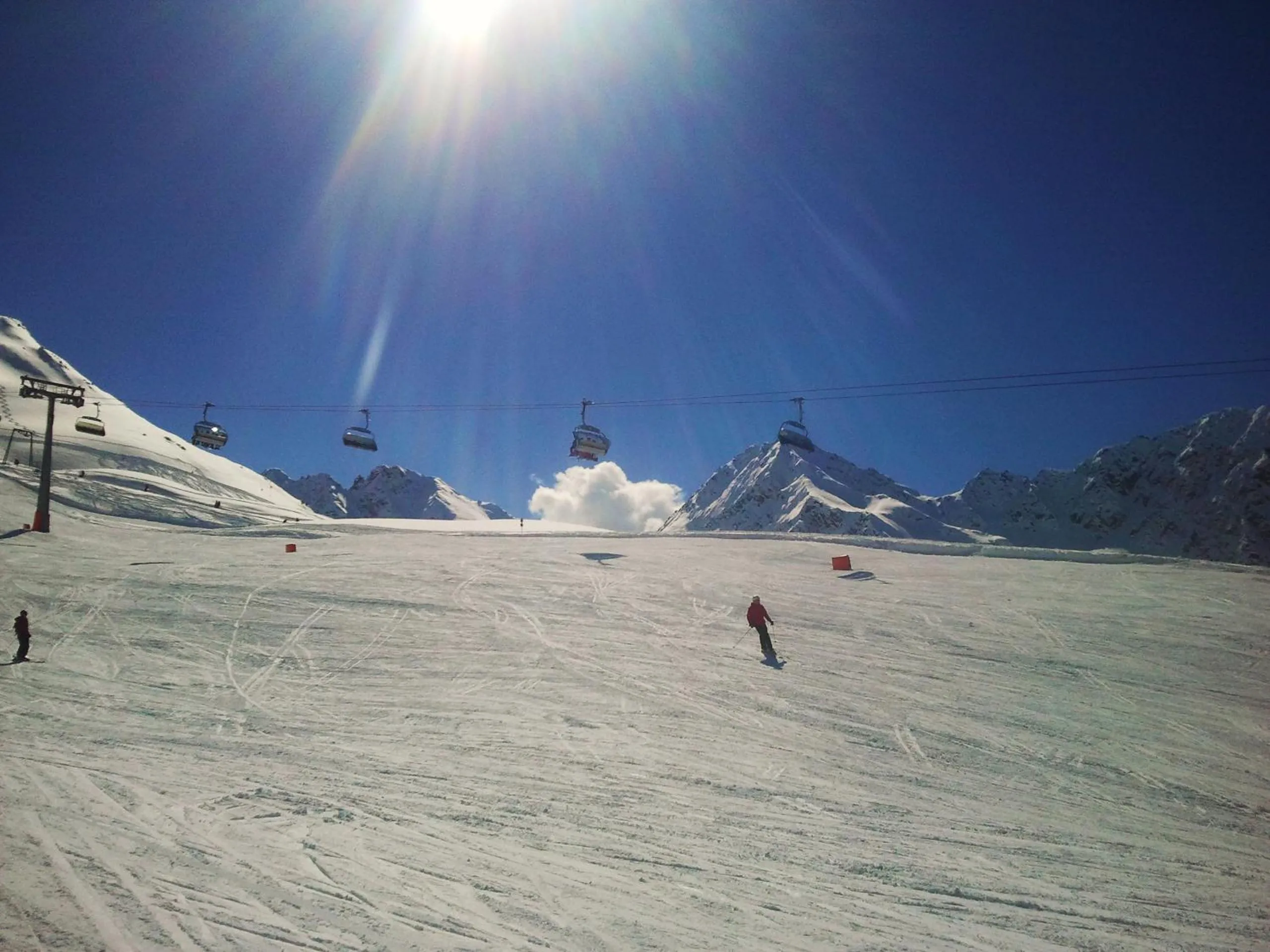 Skiing in Ledererhof Apartments