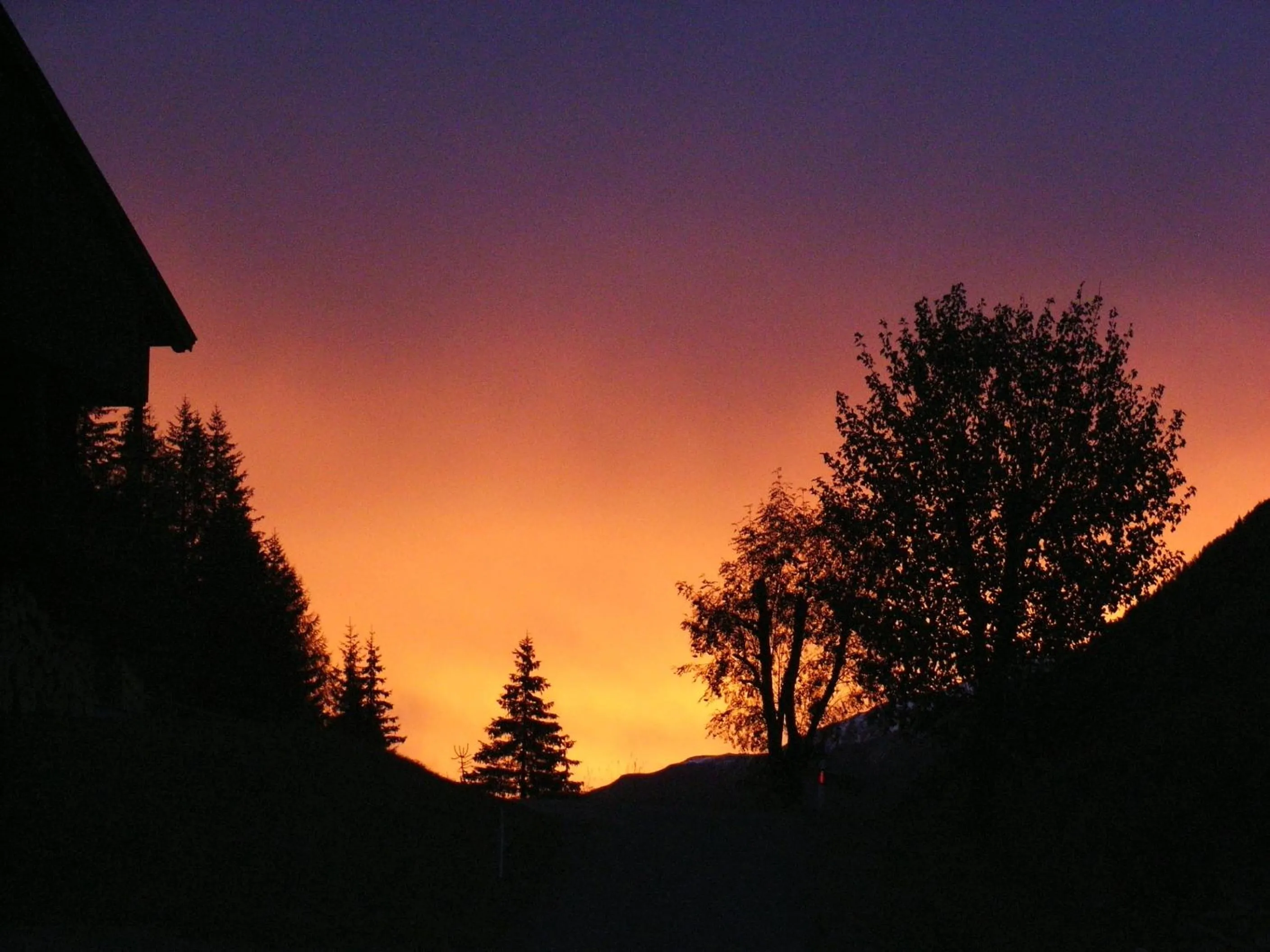 Sunset in Ledererhof Apartments