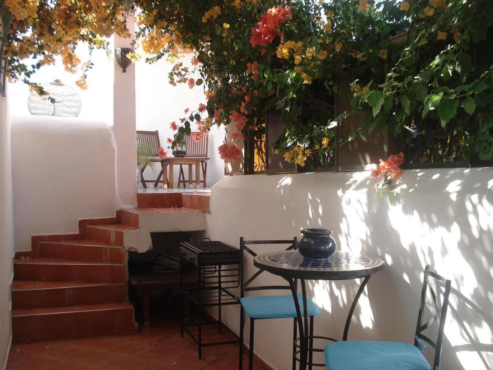 Patio in Riad Marlinea