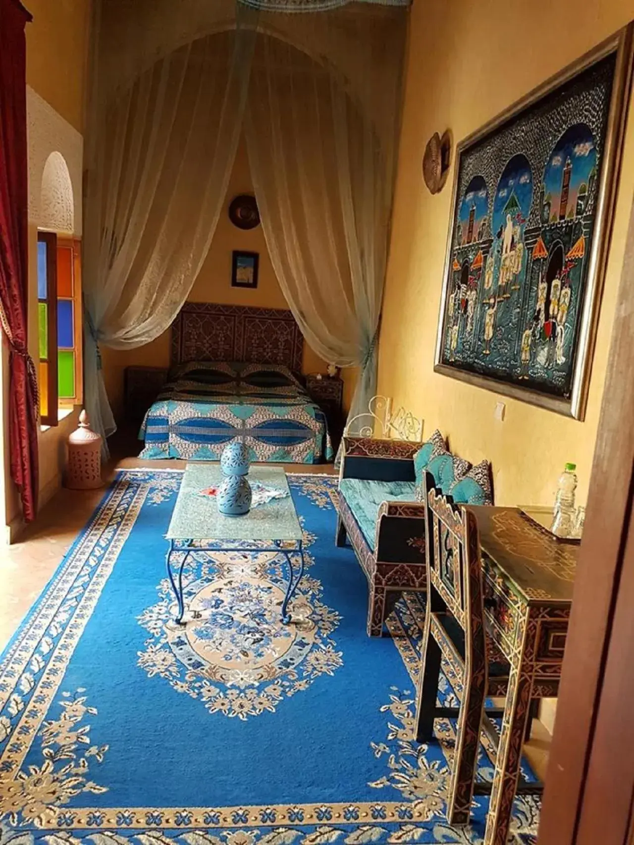Photo of the whole room, Bed in Riad Marlinea Photo of the whole room, Bed in Riad Marlinea