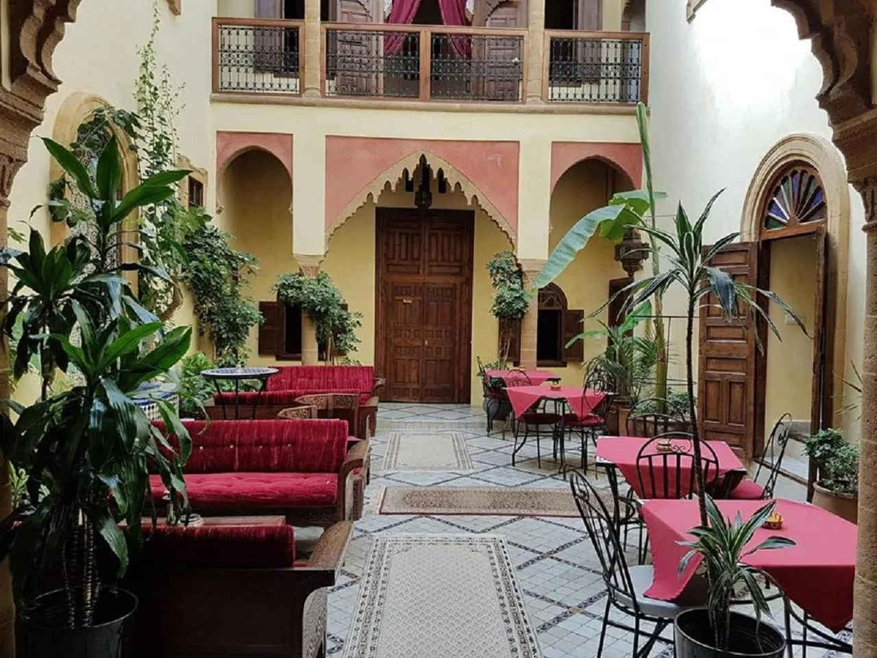 Lobby or reception in Riad Marlinea
