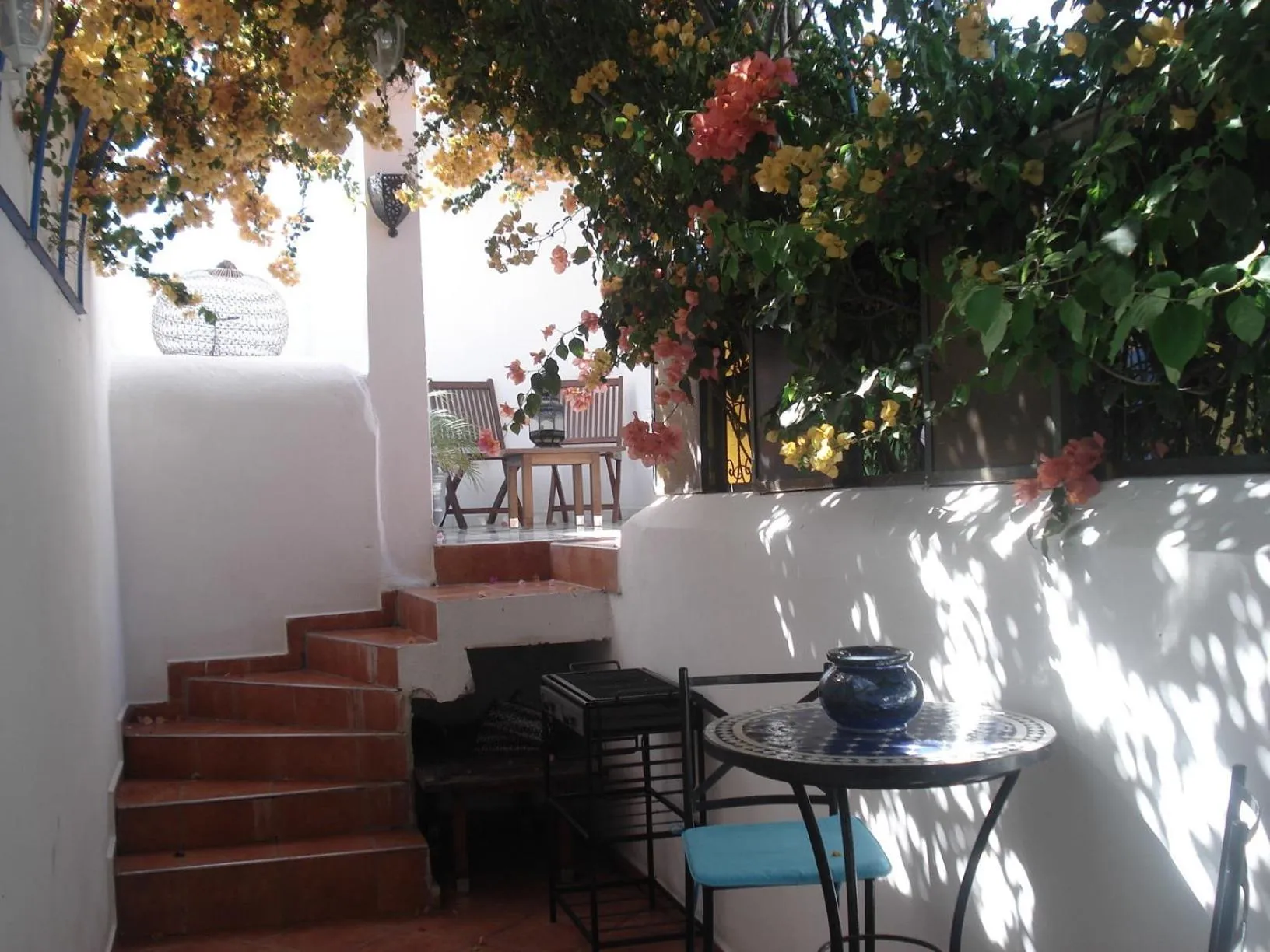 Patio in Riad Marlinea