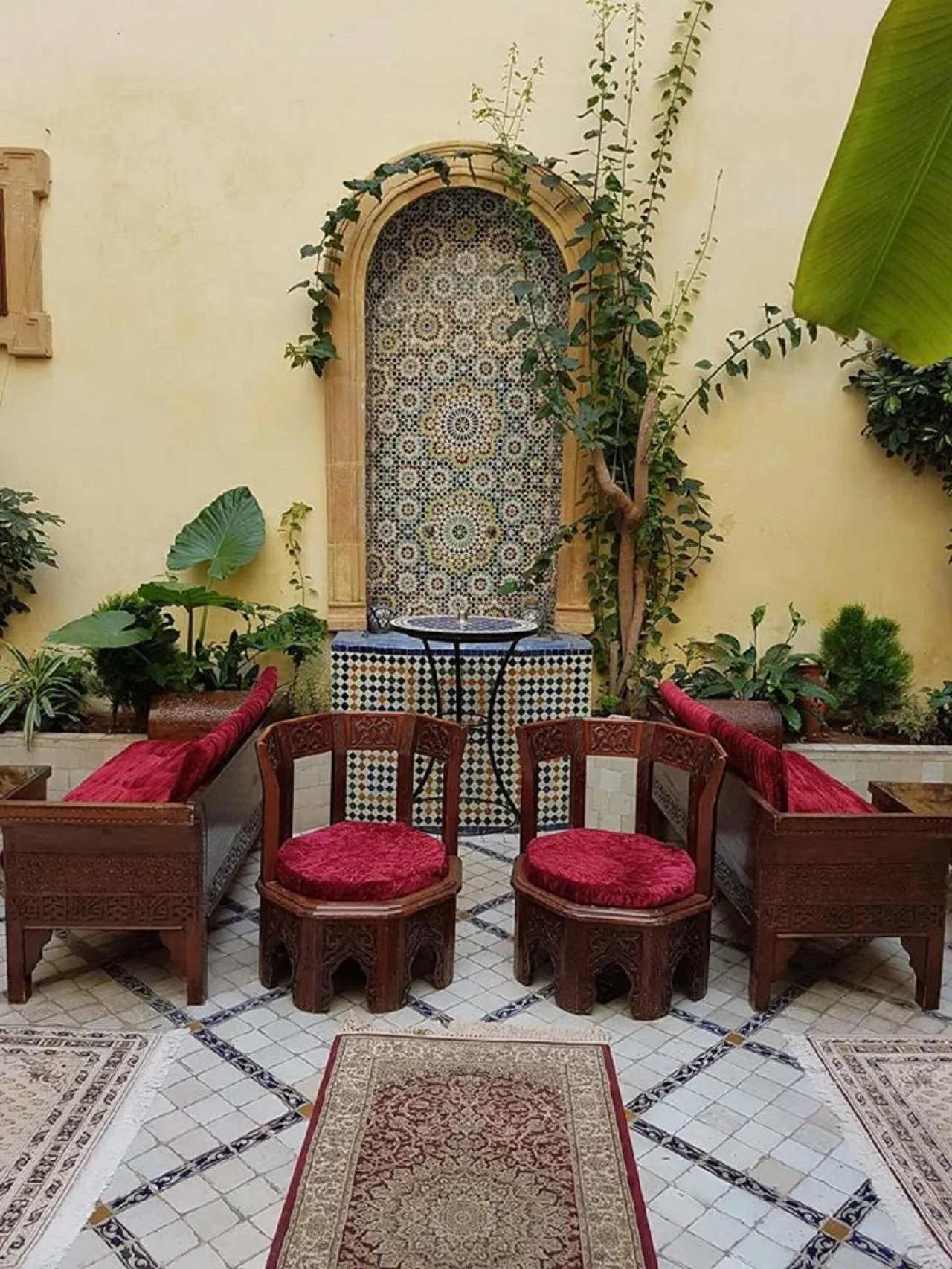 Lobby or reception in Riad Marlinea