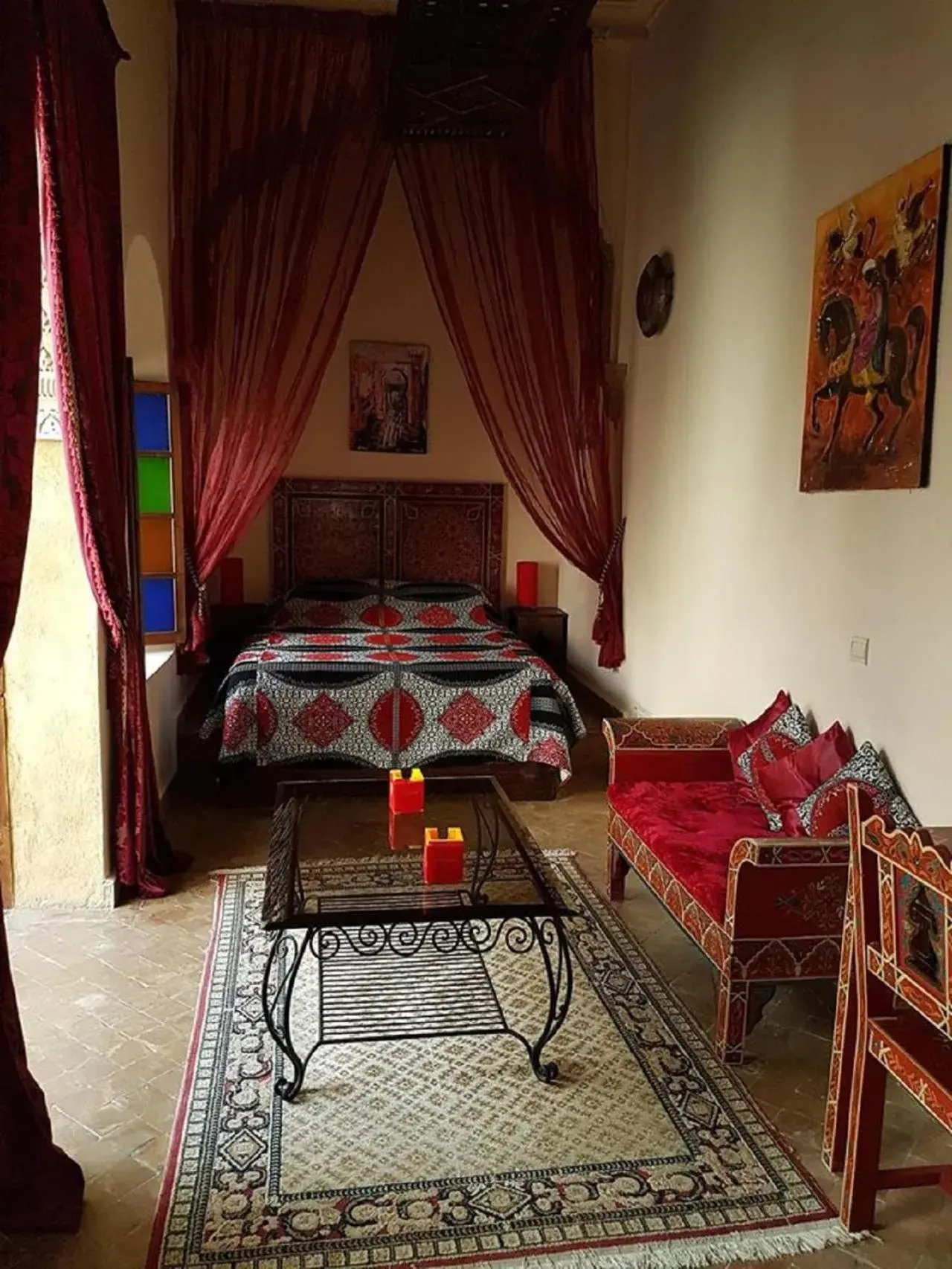 Photo of the whole room, Bed in Riad Marlinea Photo of the whole room, Bed in Riad Marlinea