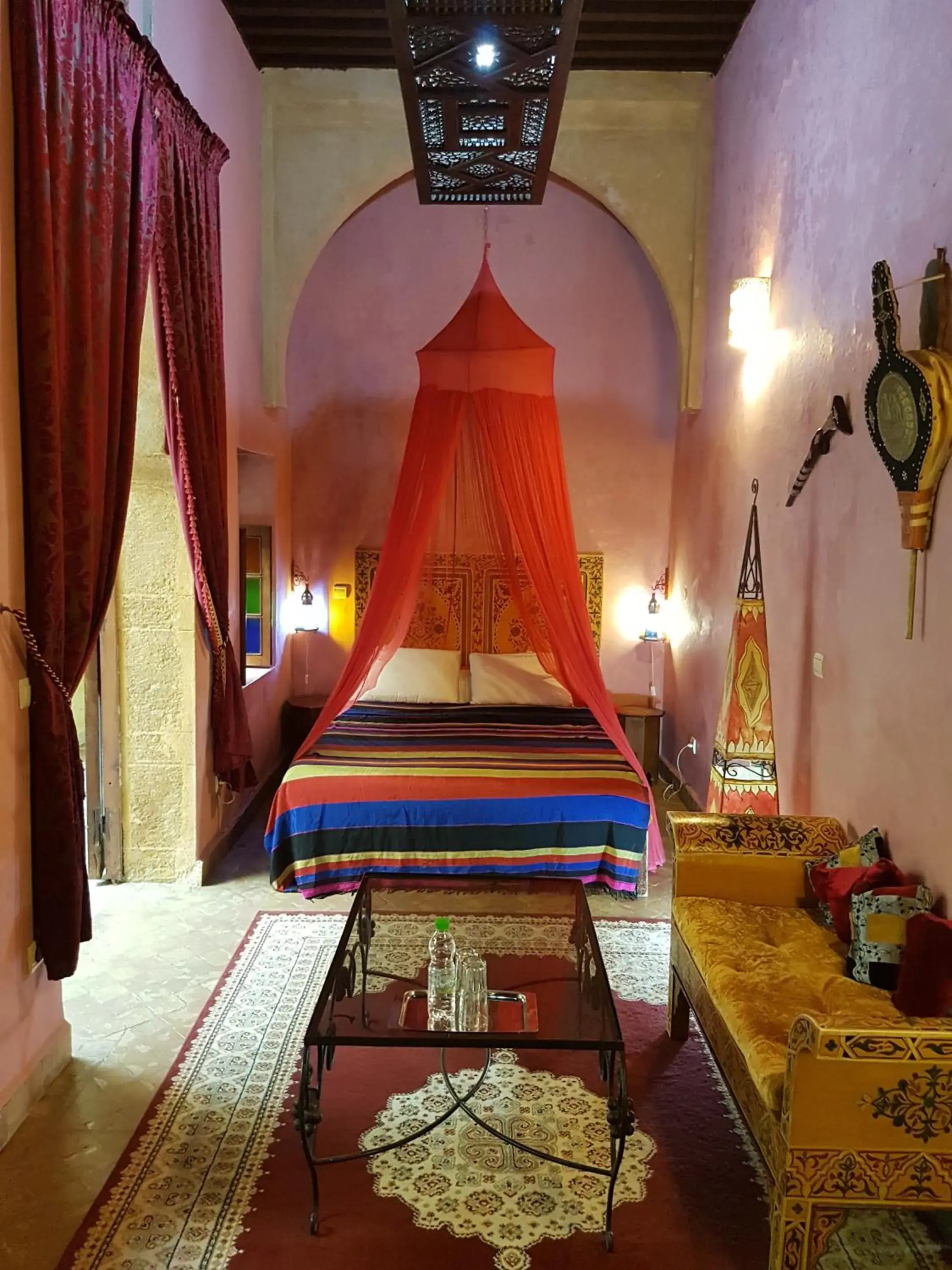 Bed in Riad Marlinea Bed in Riad Marlinea