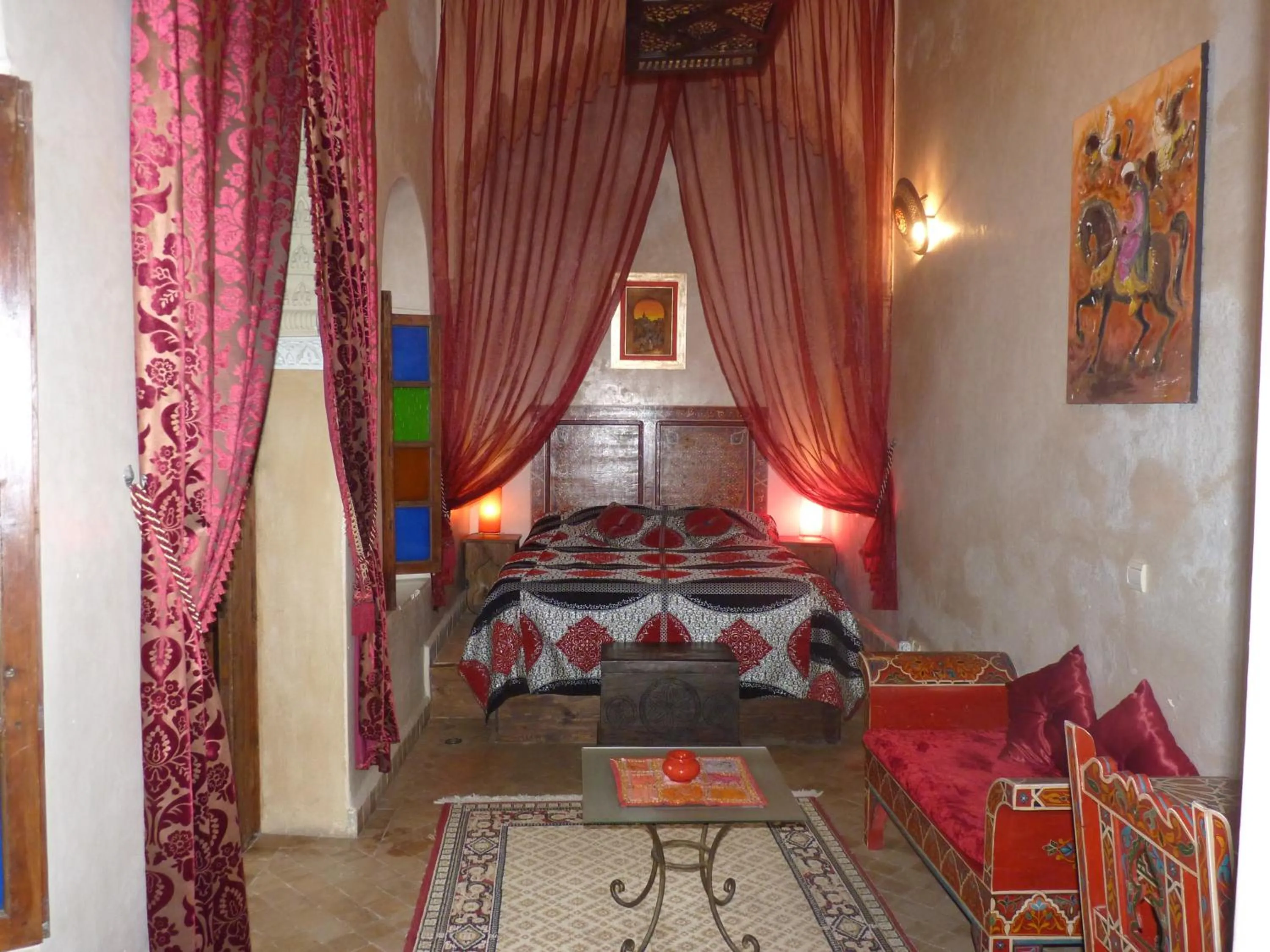 Bed in Riad Marlinea