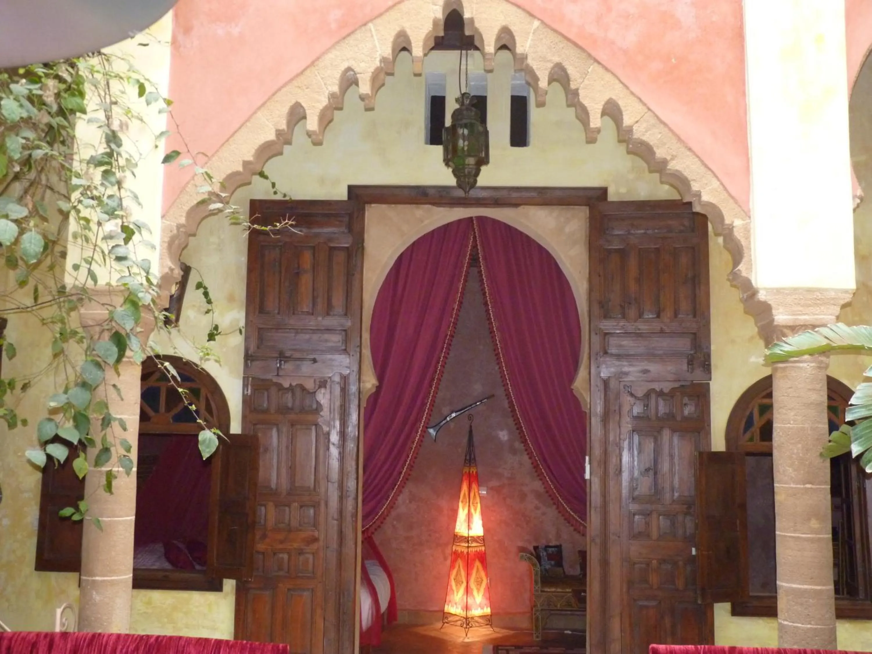 Facade/entrance in Riad Marlinea