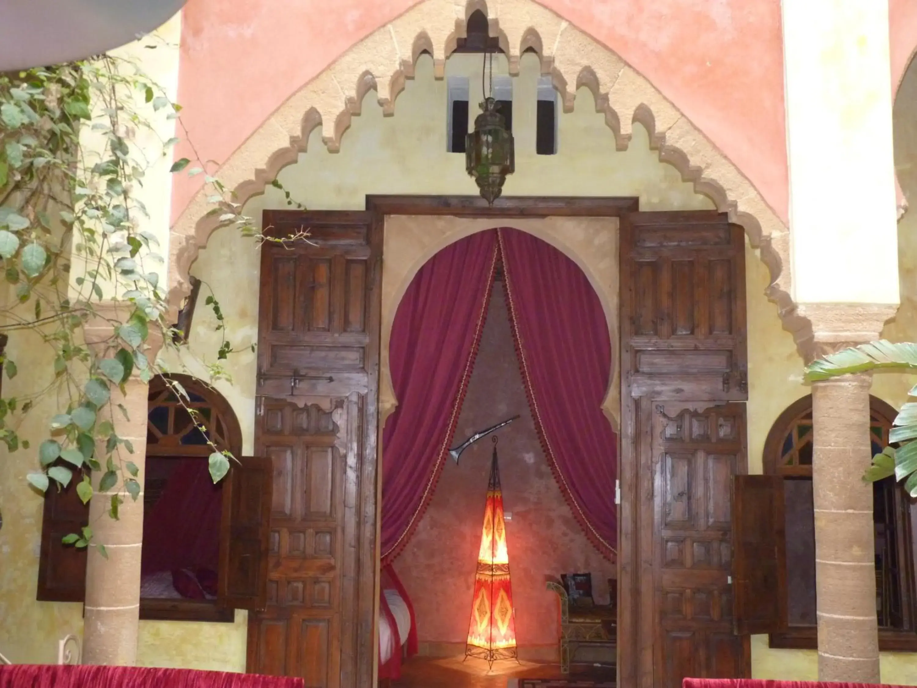 Facade/entrance in Riad Marlinea Facade/entrance in Riad Marlinea