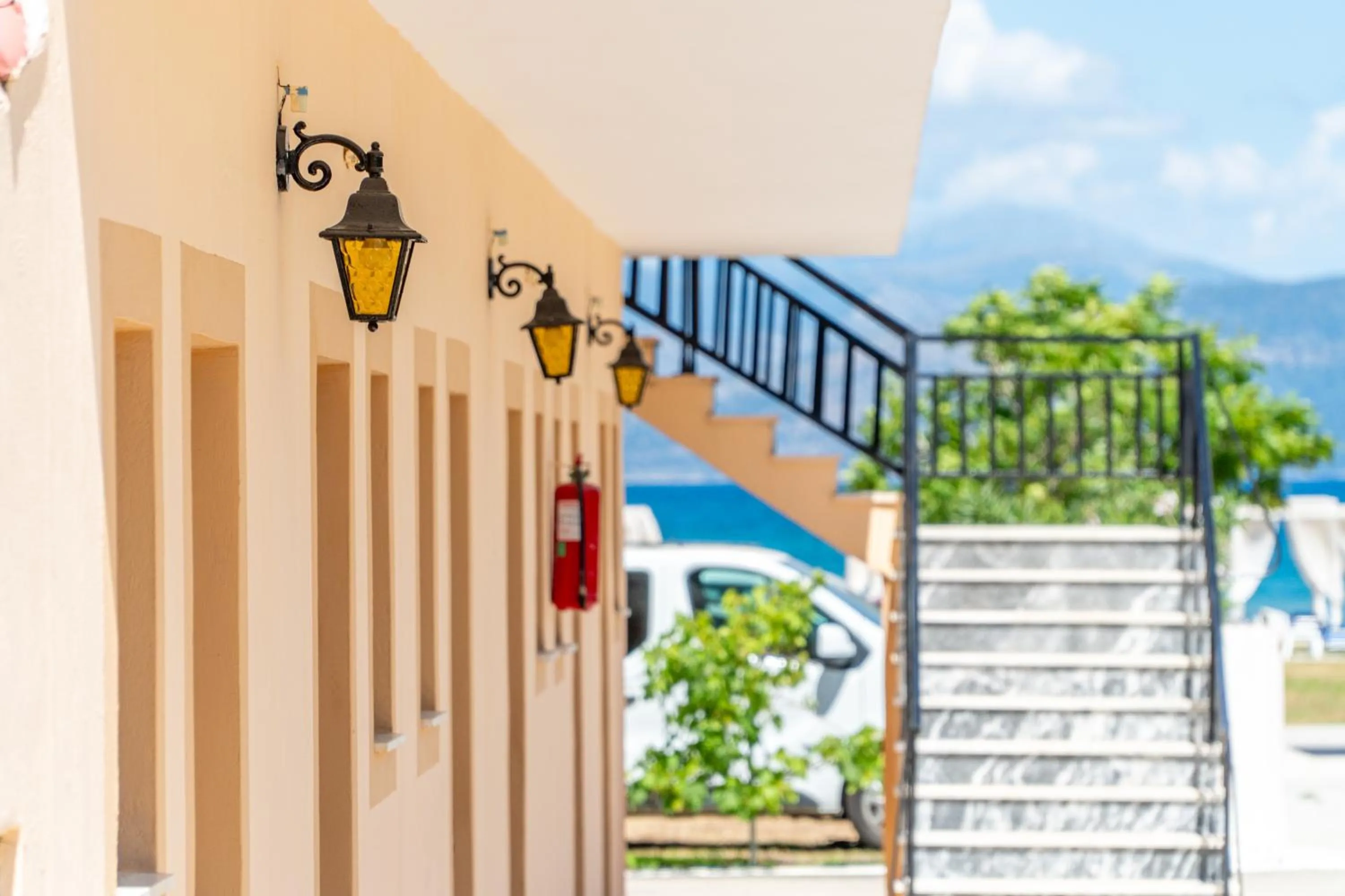 Property building in Sandy Beach Complex - Poolside Studios & Seaside Apartments