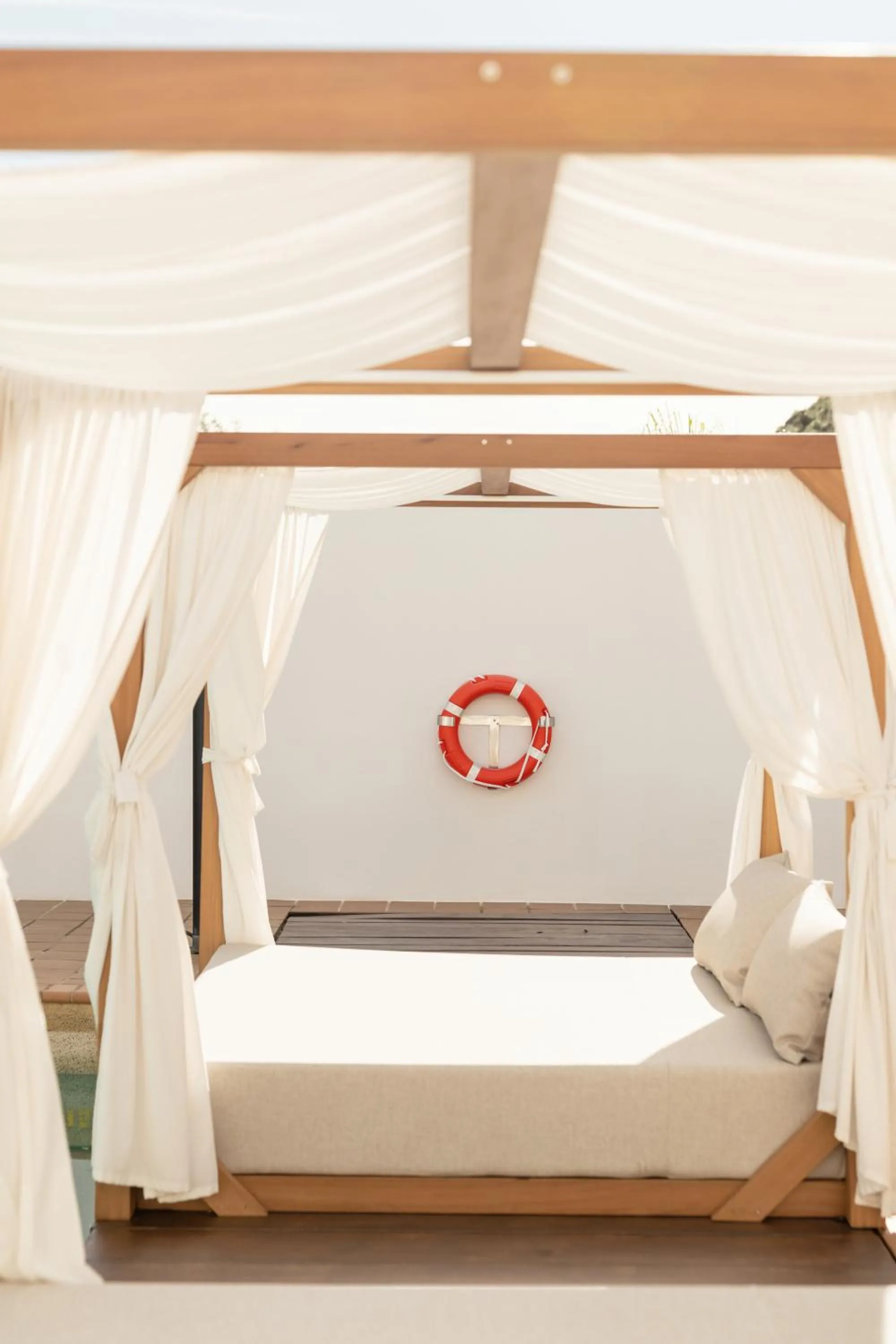 Swimming pool, Bed in Siete Villas Olivencia Natural