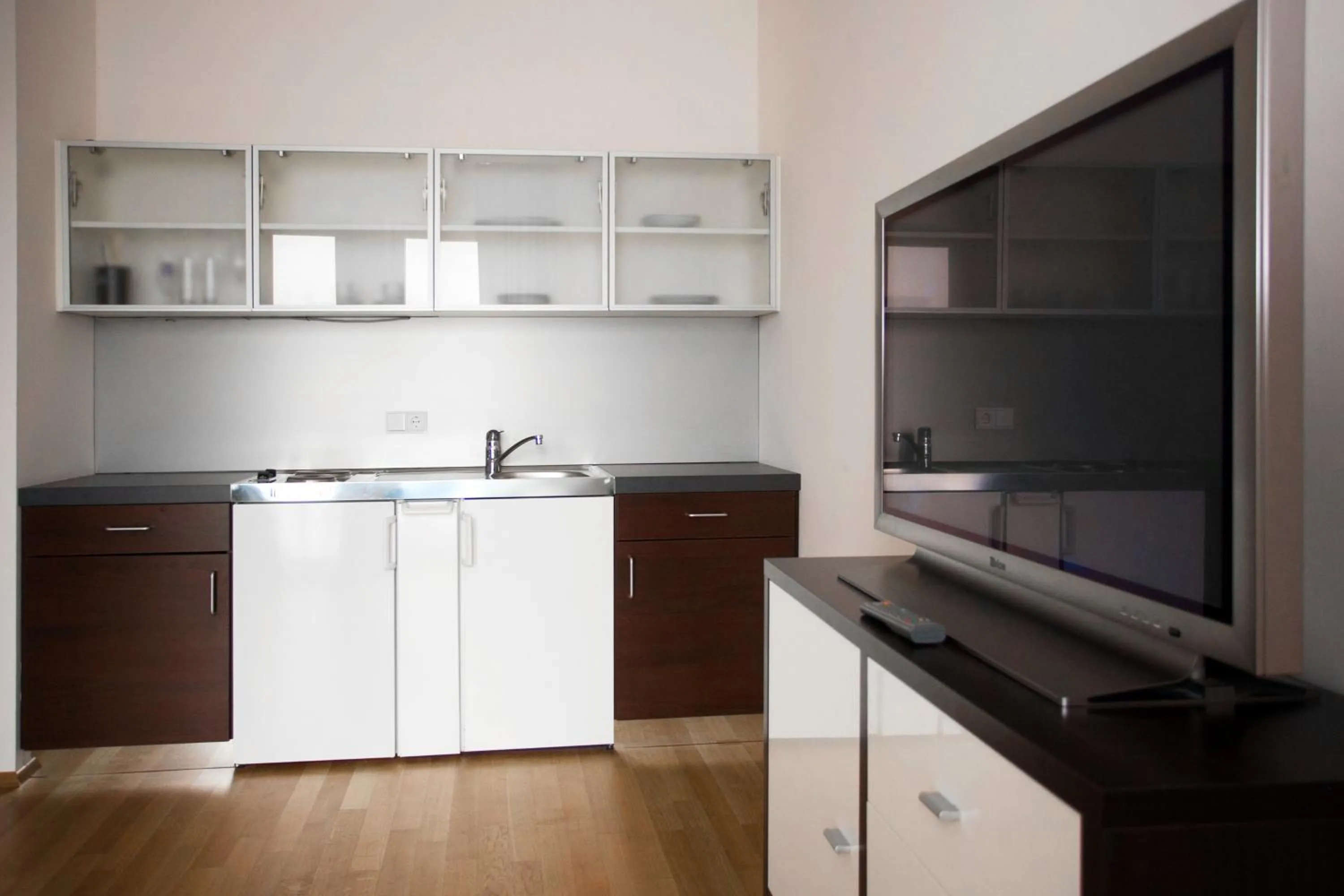 Kitchen or kitchenette in Hotel Schwarzer Bär