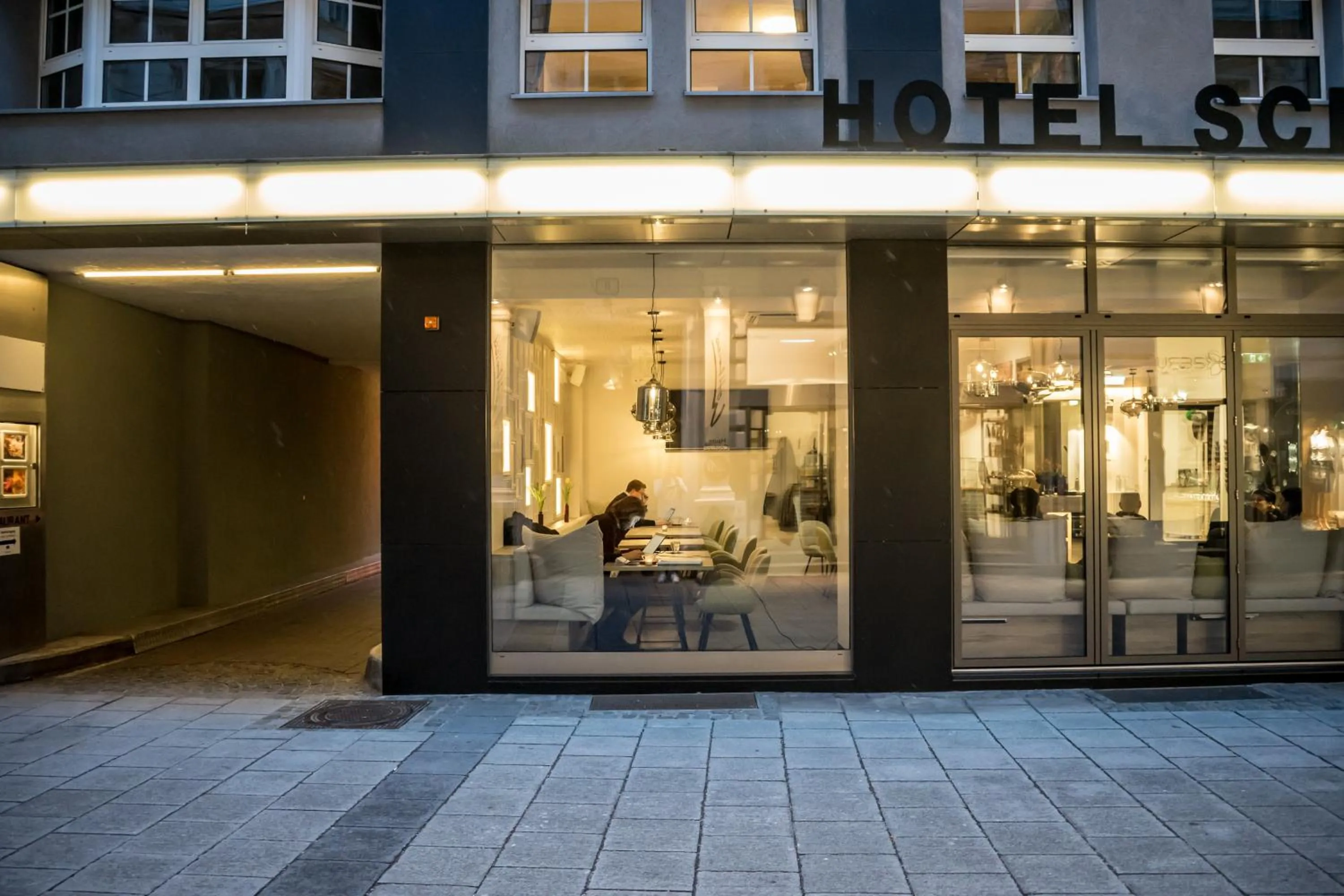 Property building in Hotel Schwarzer Bär