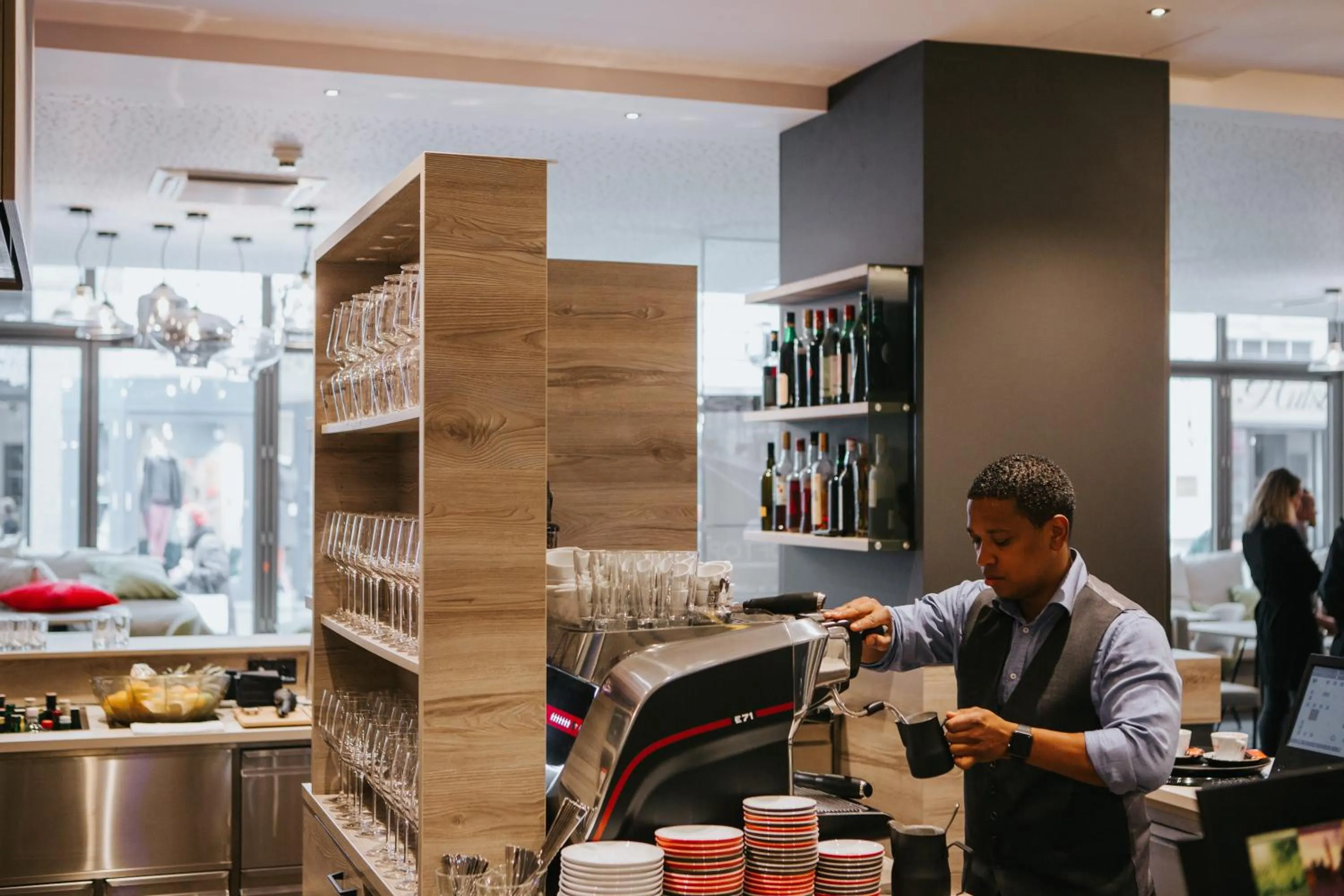 Restaurant/places to eat in Hotel Schwarzer Bär