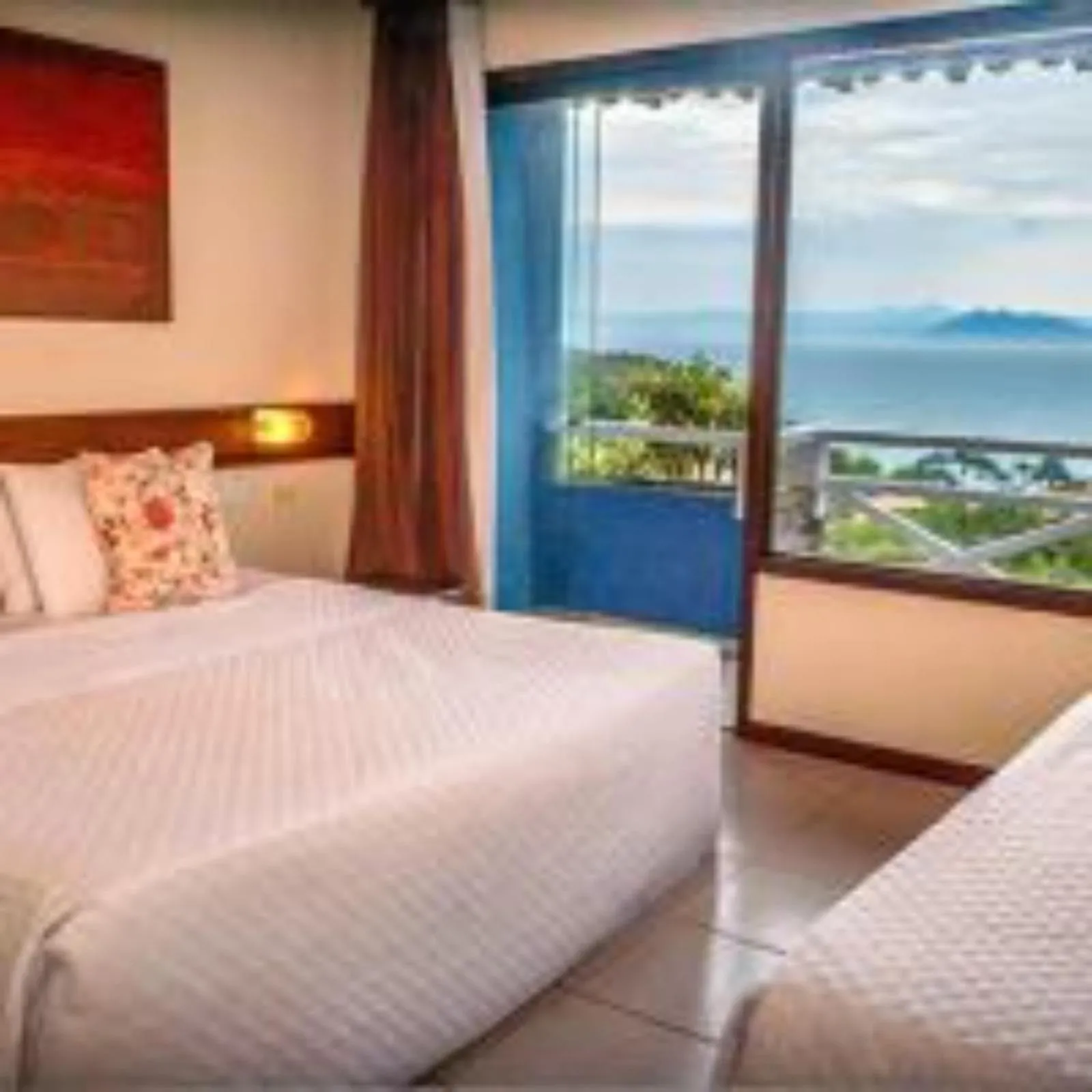 Bed in Pousada Amancay