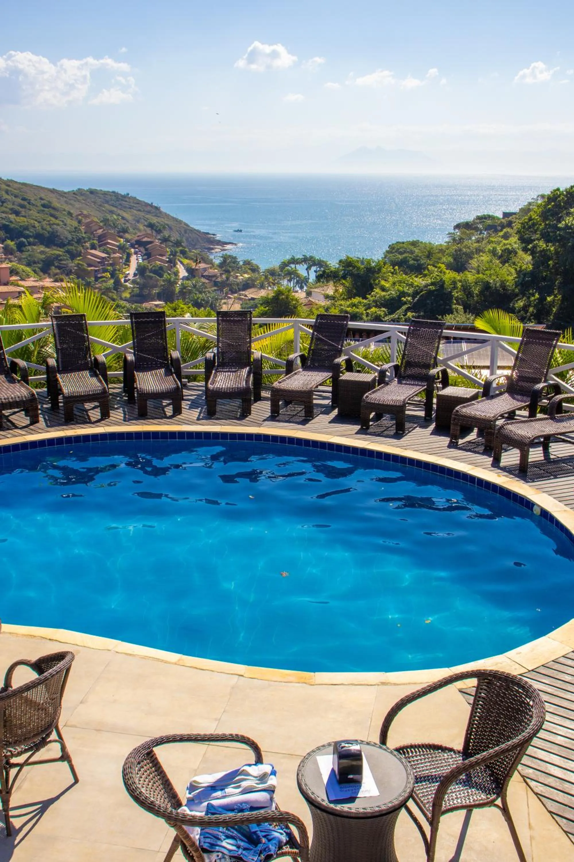 Sea view in Pousada Amancay