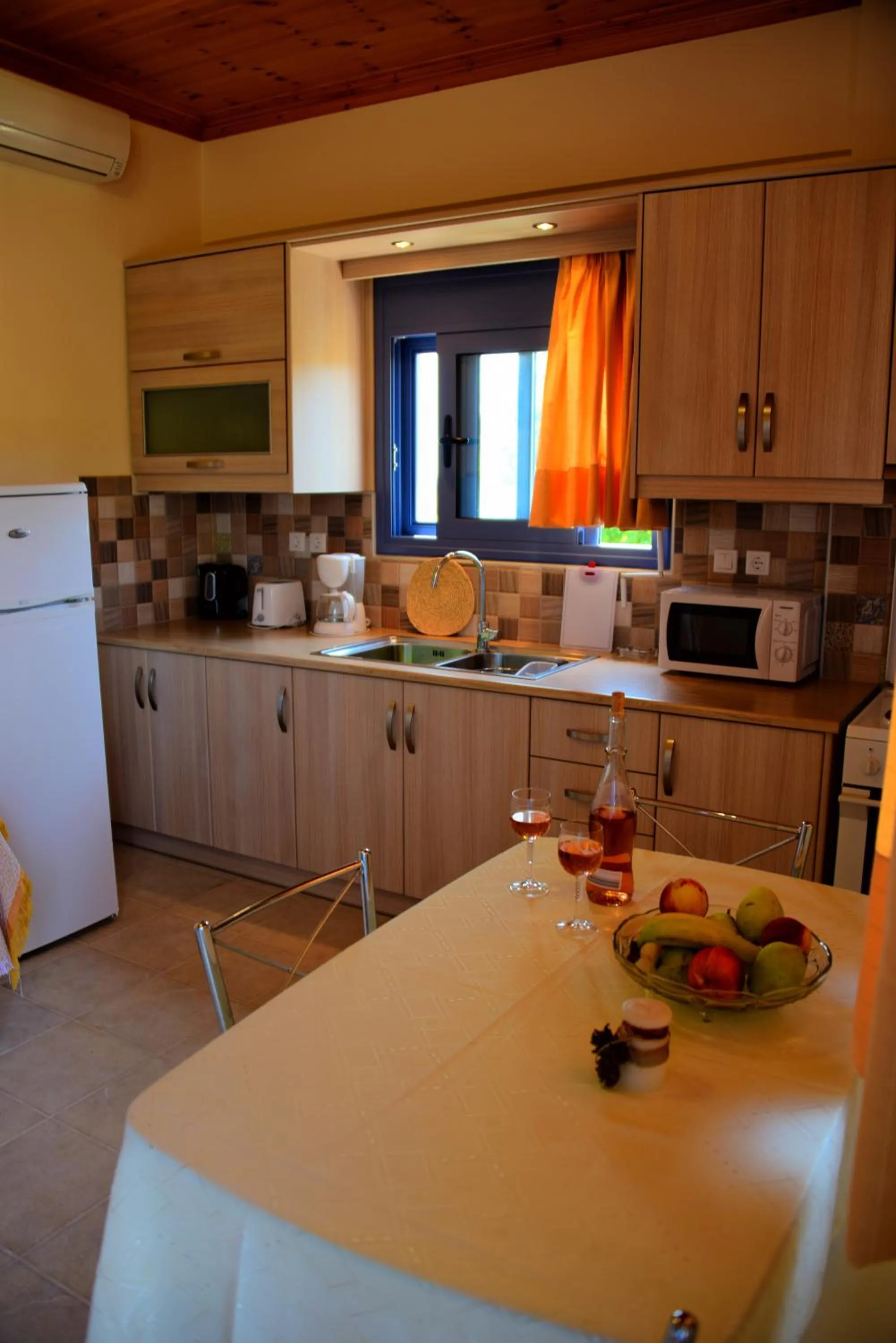 Kitchen or kitchenette in Villa Nostos