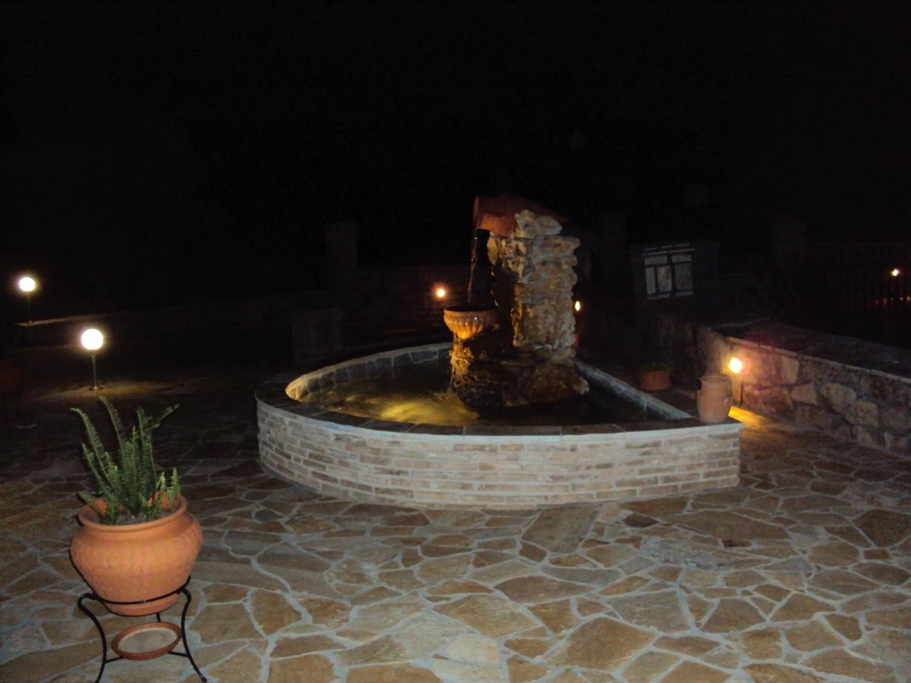 Night in Villa Nostos