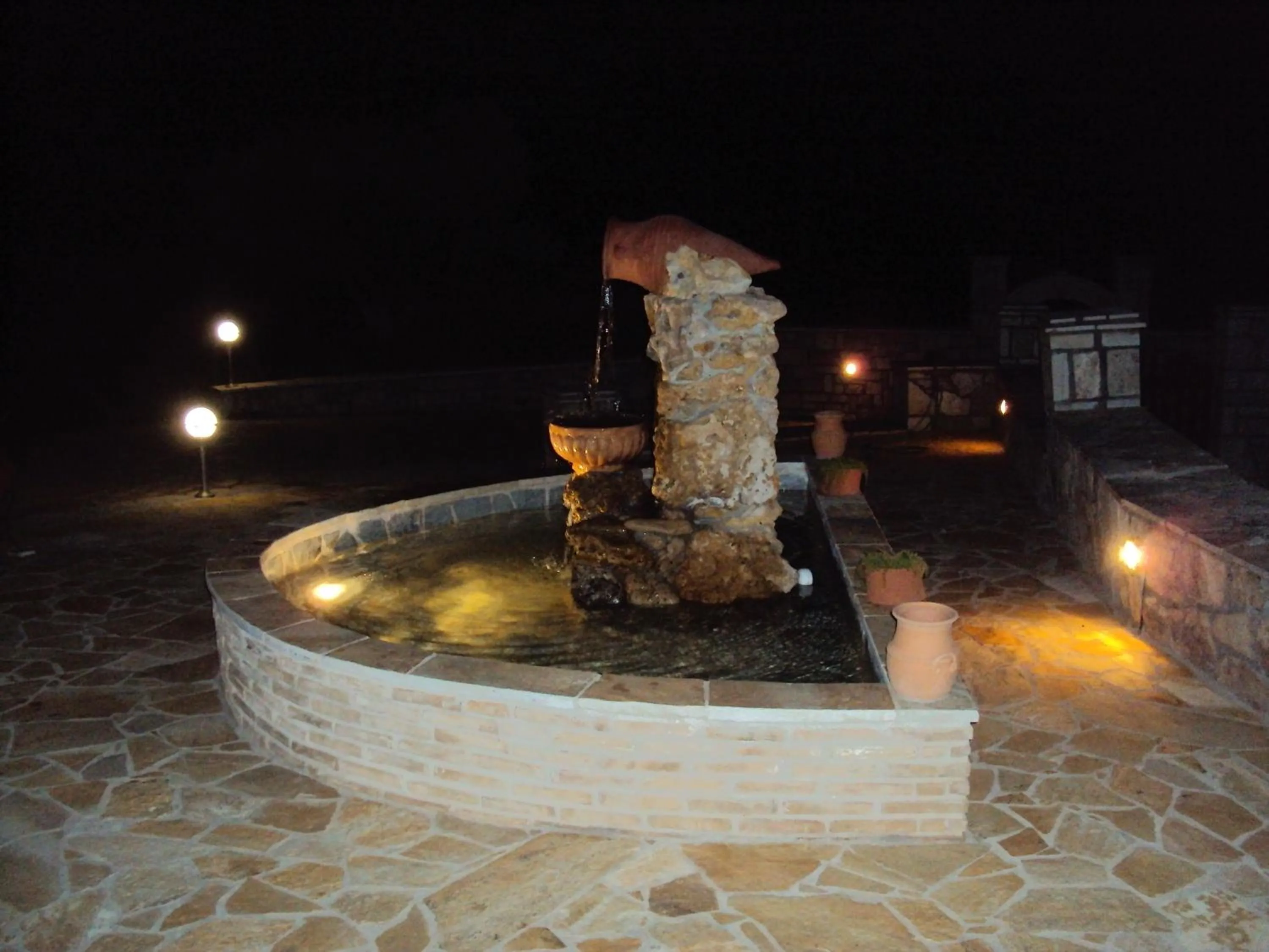 Night in Villa Nostos