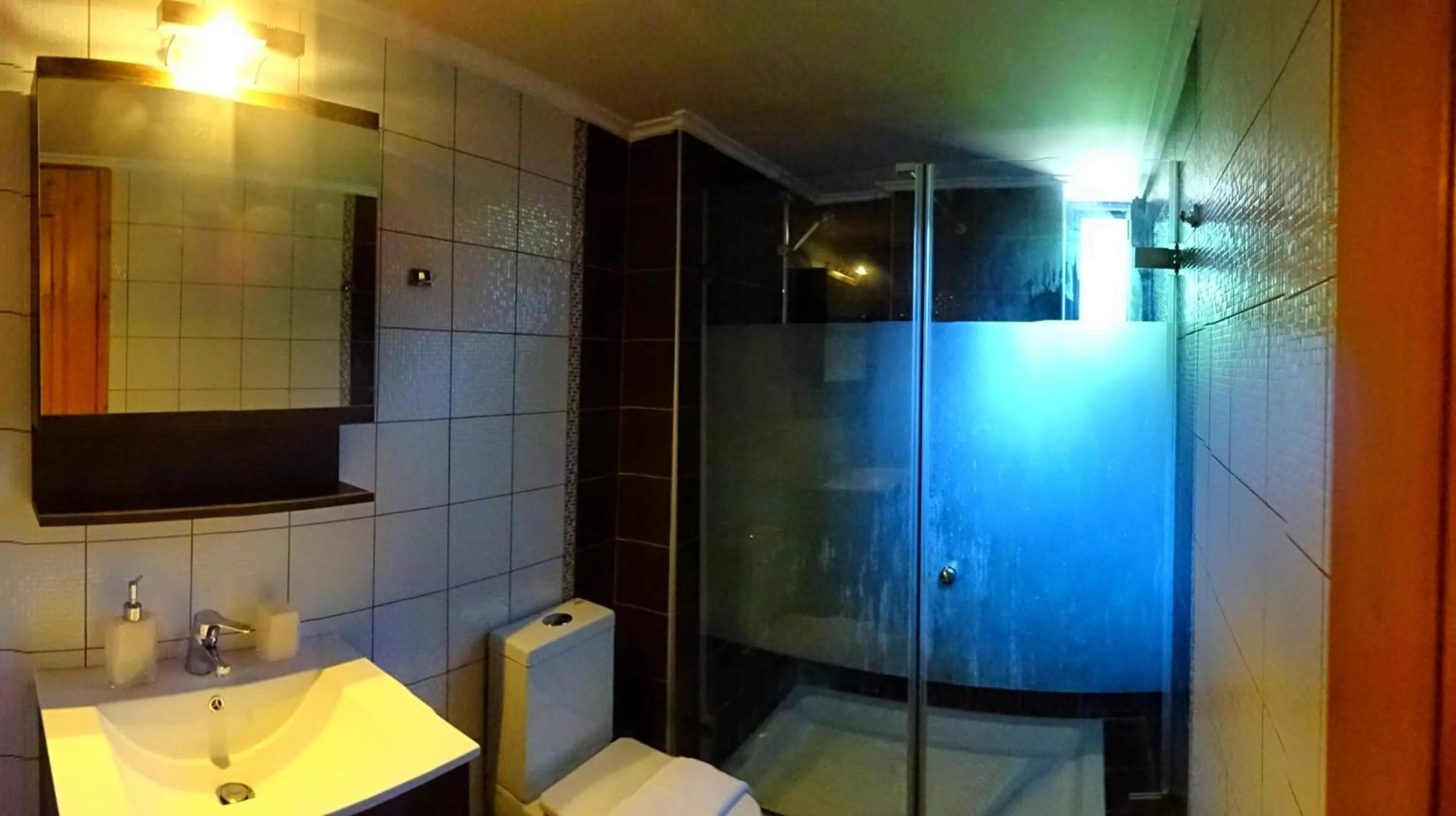 Bathroom in Villa Nostos
