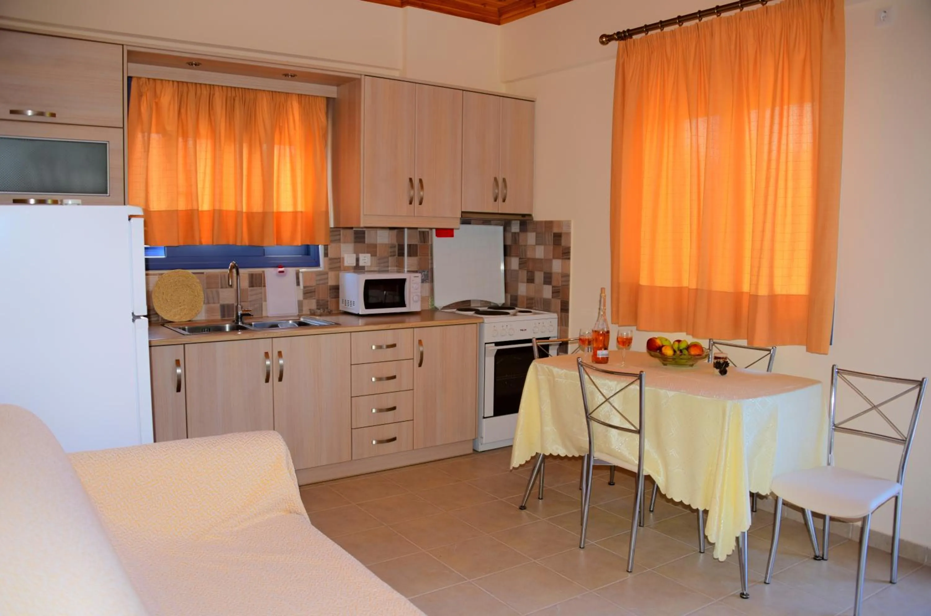Kitchen or kitchenette in Villa Nostos