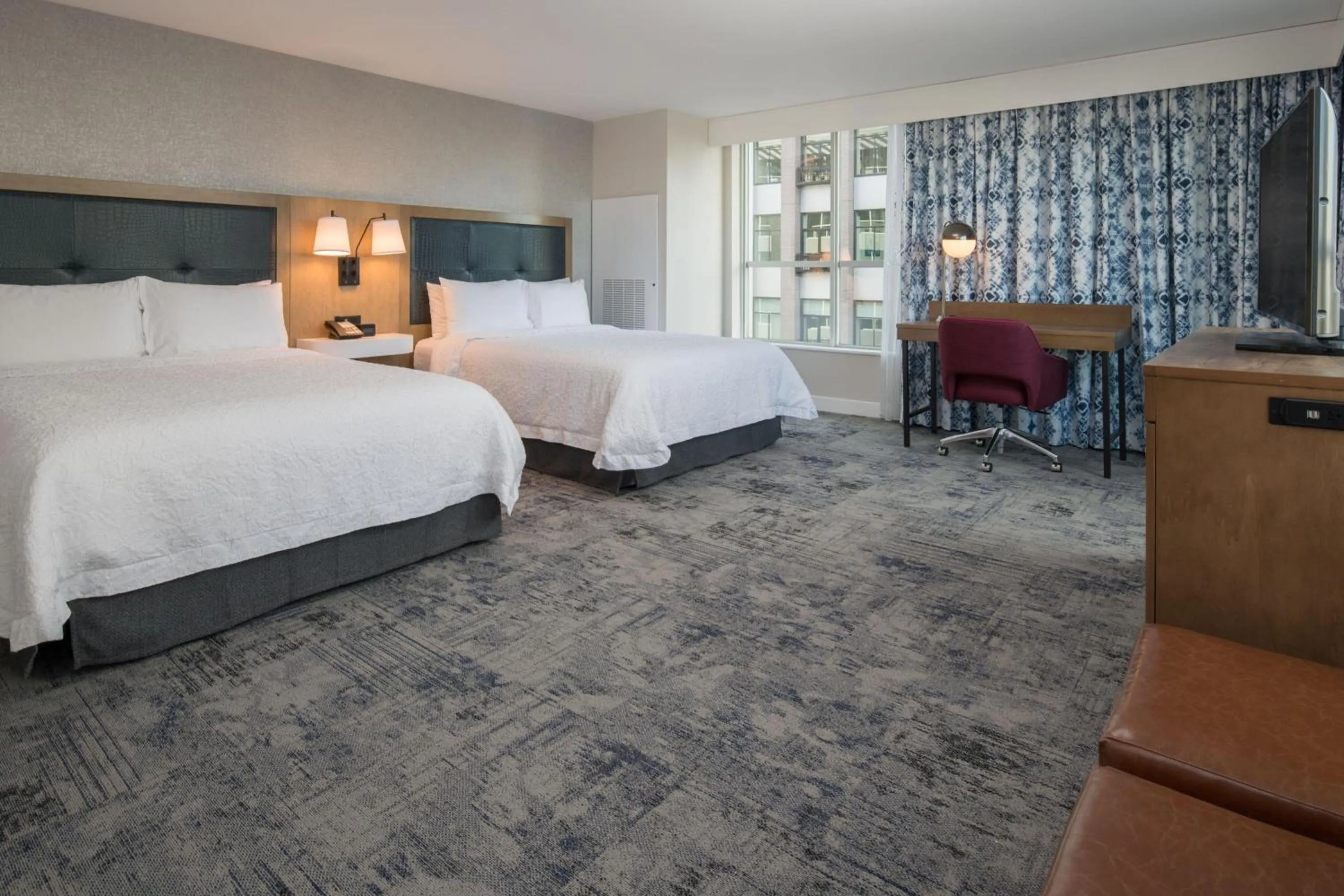 Bedroom, Bed in Hampton Inn And Suites By Hilton Portland-Pearl District