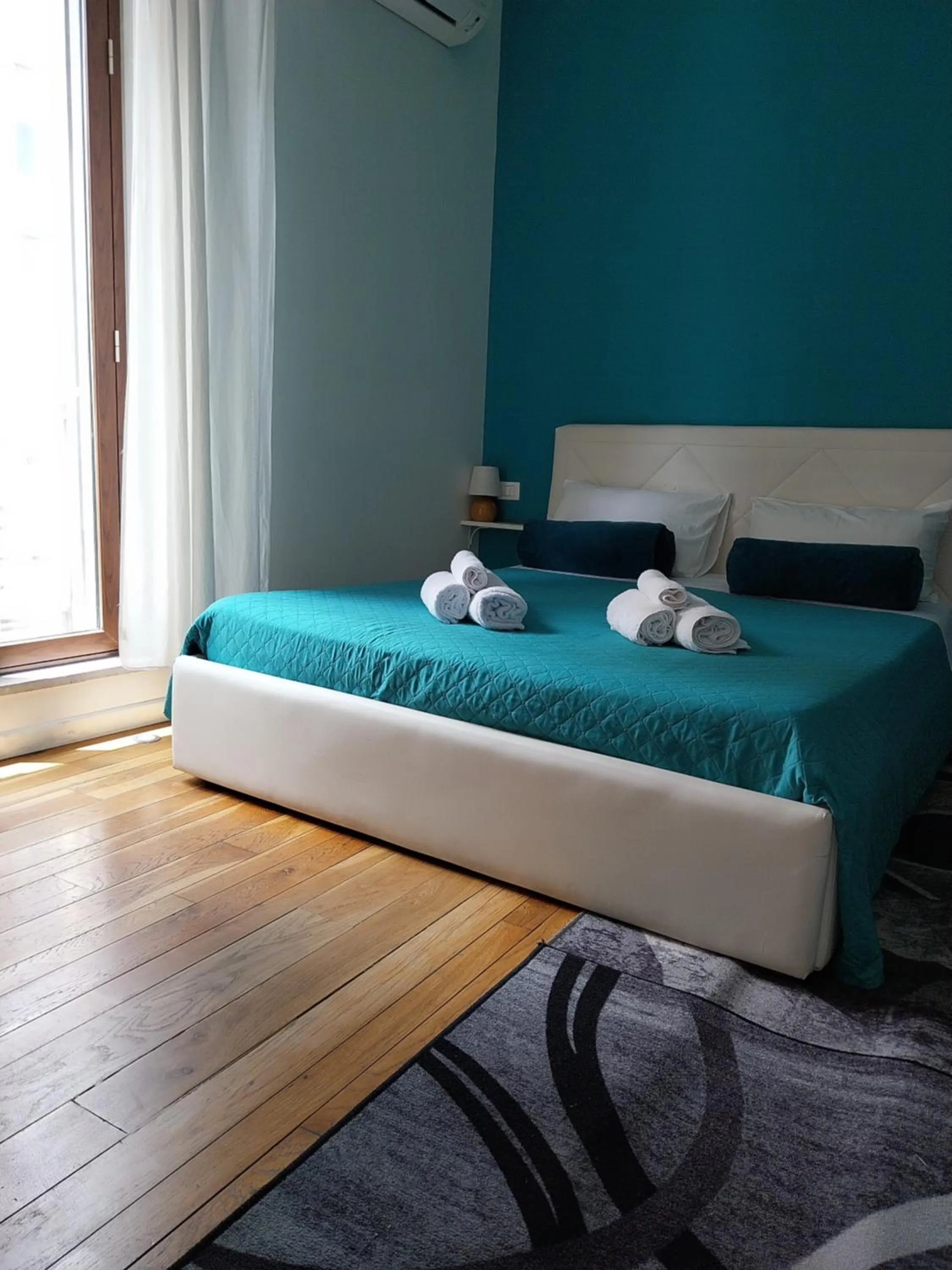 Bed in 315 Via Roma Rooms centro