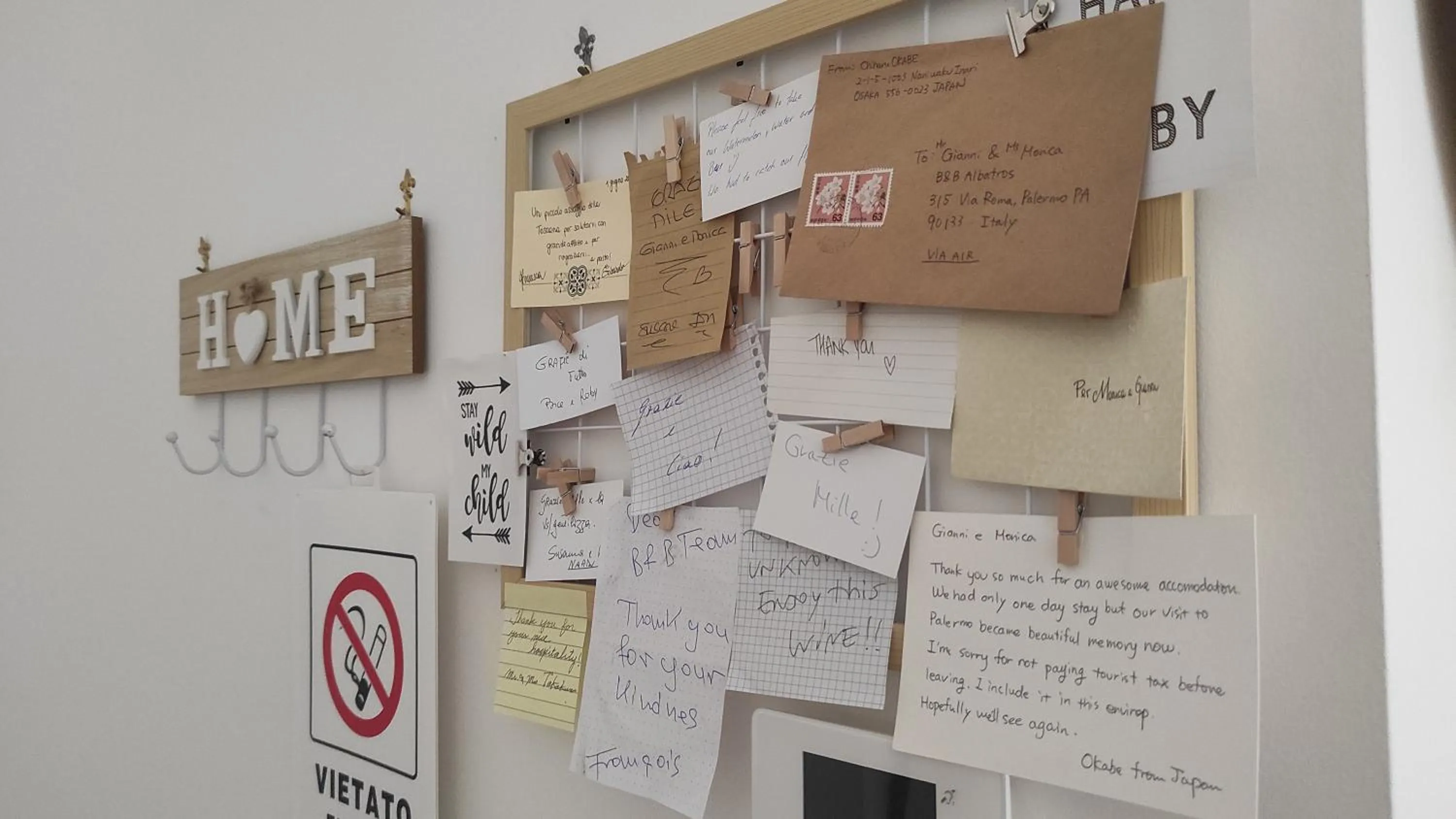 Text overlay in 315 Via Roma Rooms centro