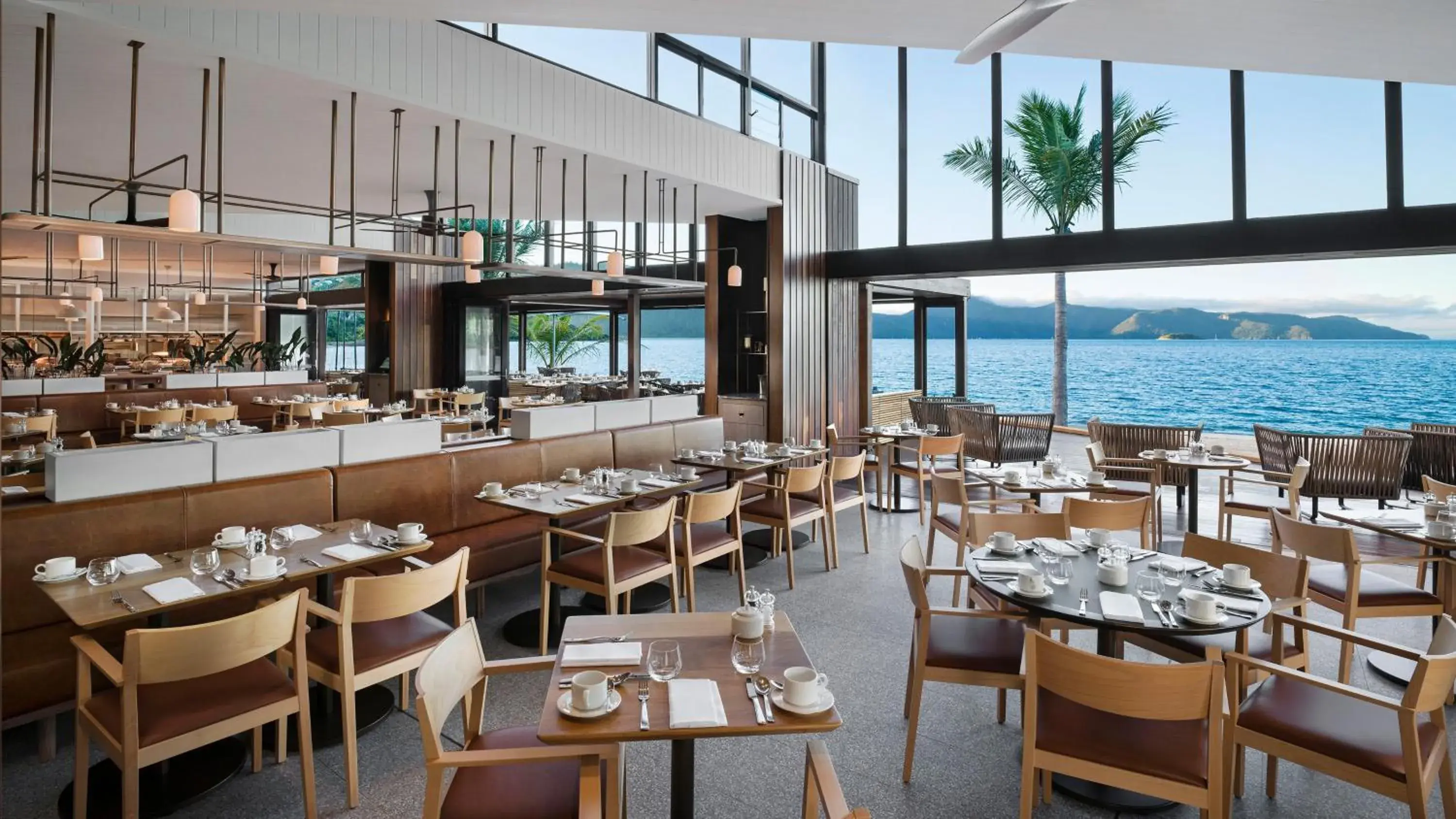 Breakfast in InterContinental Hayman Great Barrier Reef Breakfast in InterContinental Hayman Great Barrier Reef