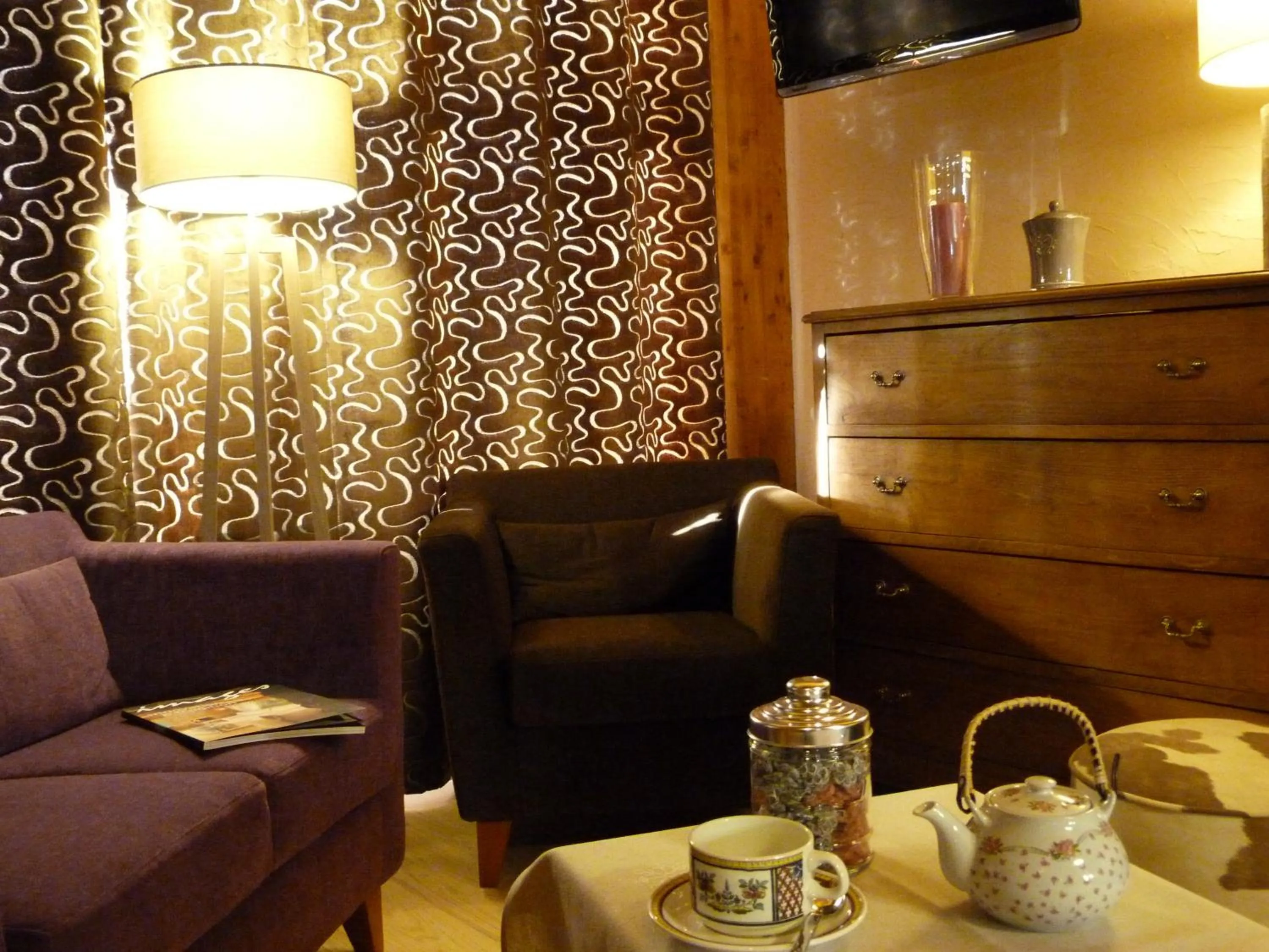 Lounge or bar in Hôtel Belalp