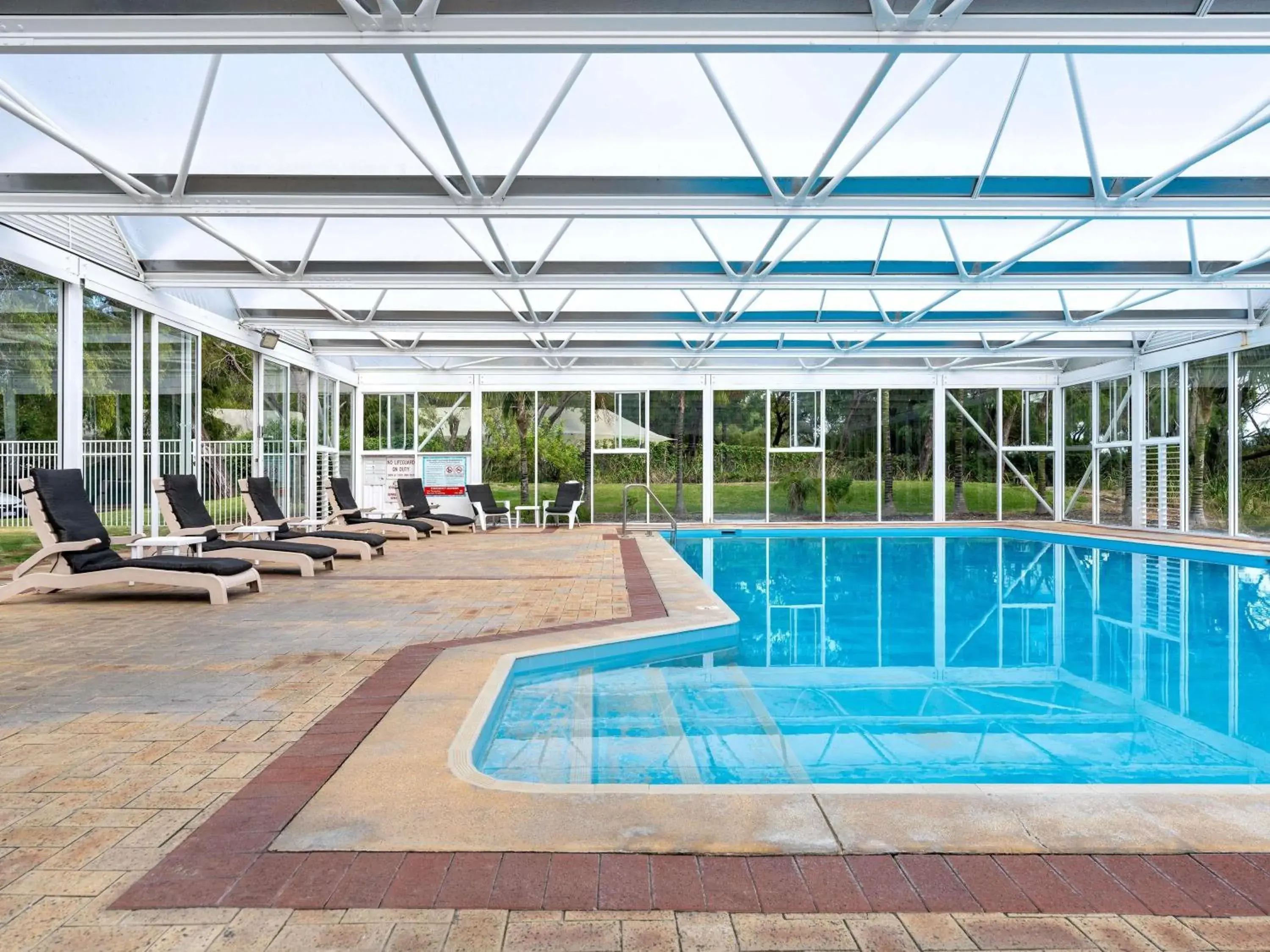 Pool view in Bayview Geographe Resort Pool view in Bayview Geographe Resort