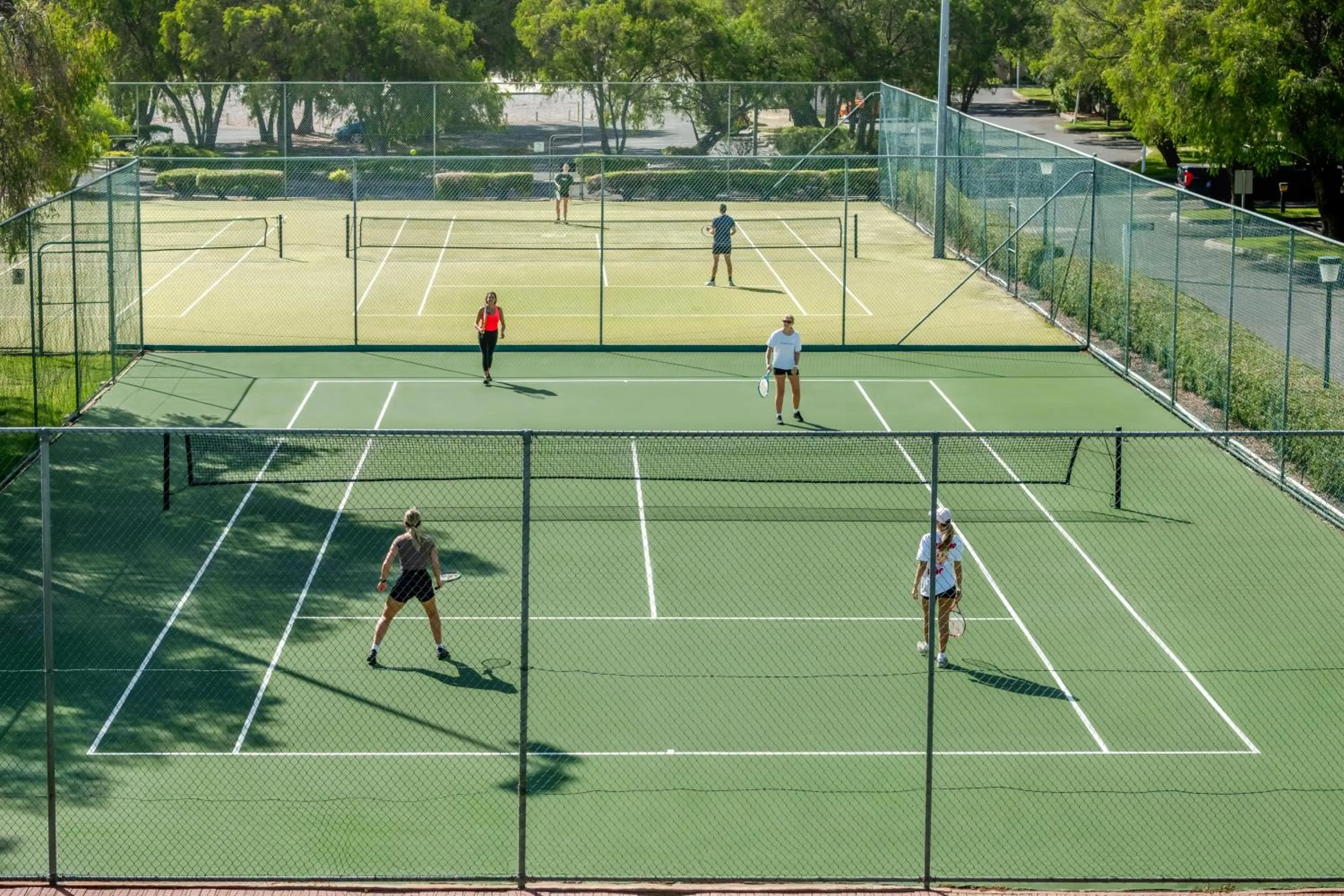 Tennis court in Bayview Geographe Resort