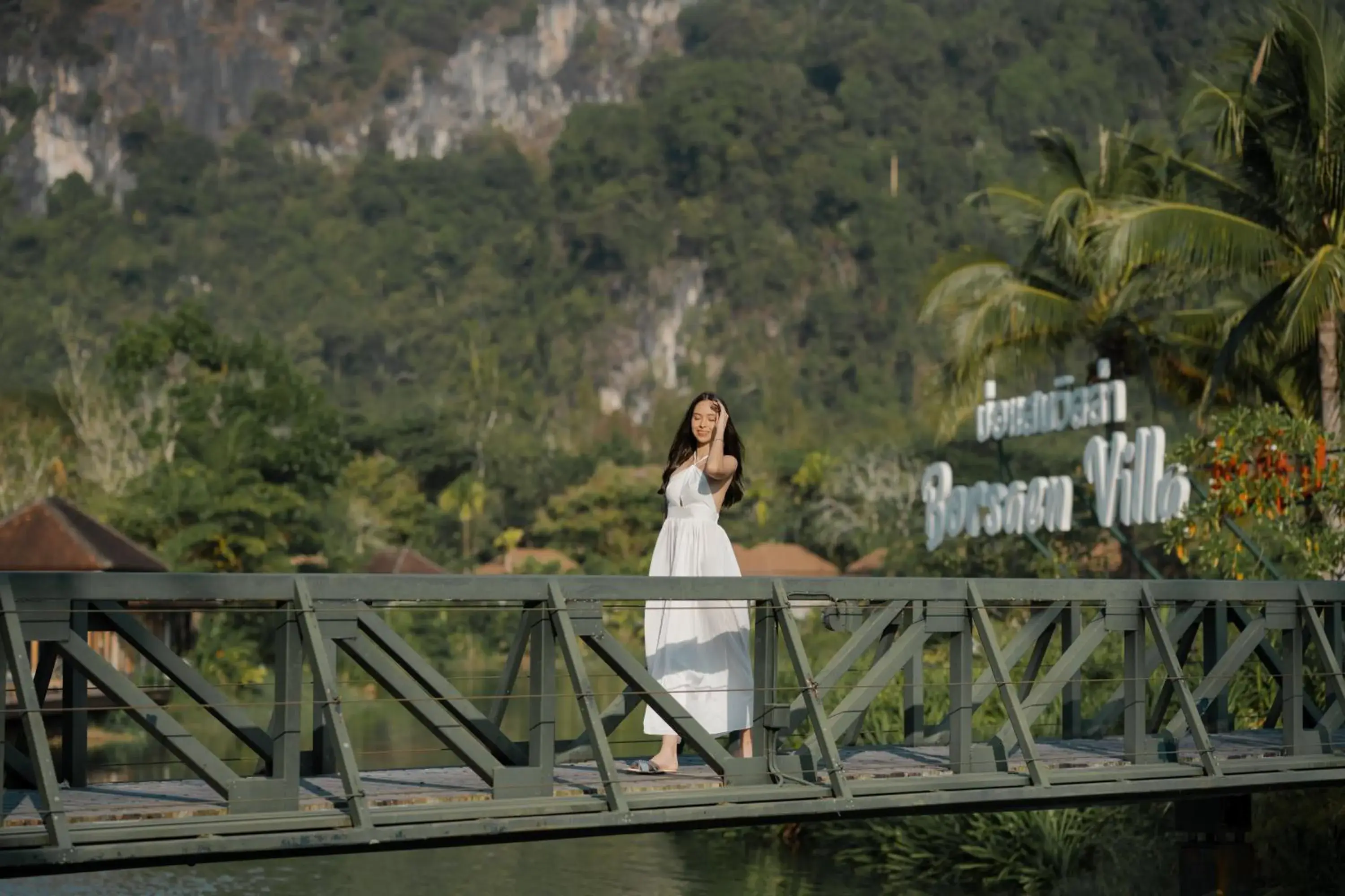 Property building in Bor Saen Pool Villa Property building in Bor Saen Pool Villa