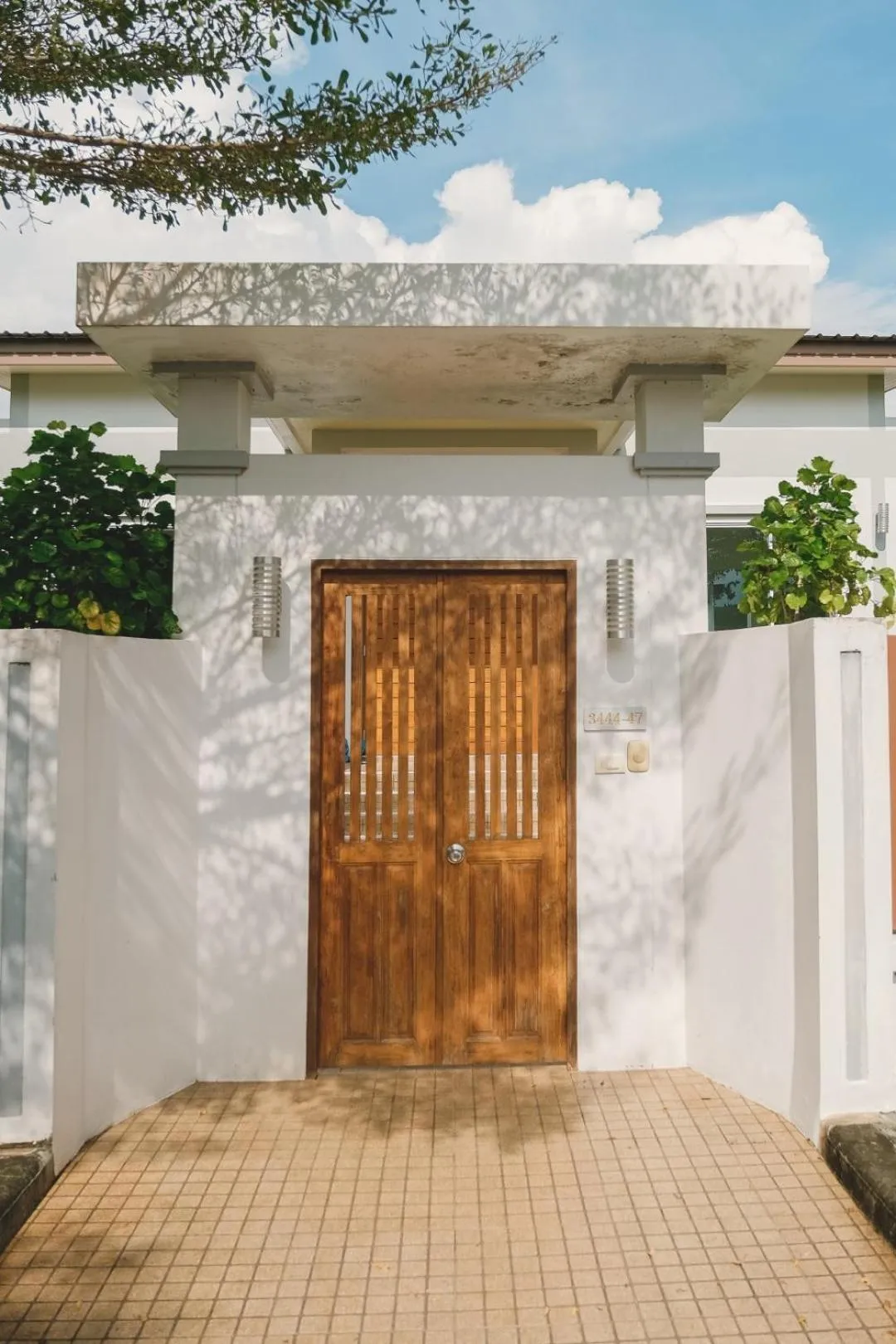 Floor plan in Bor Saen Pool Villa