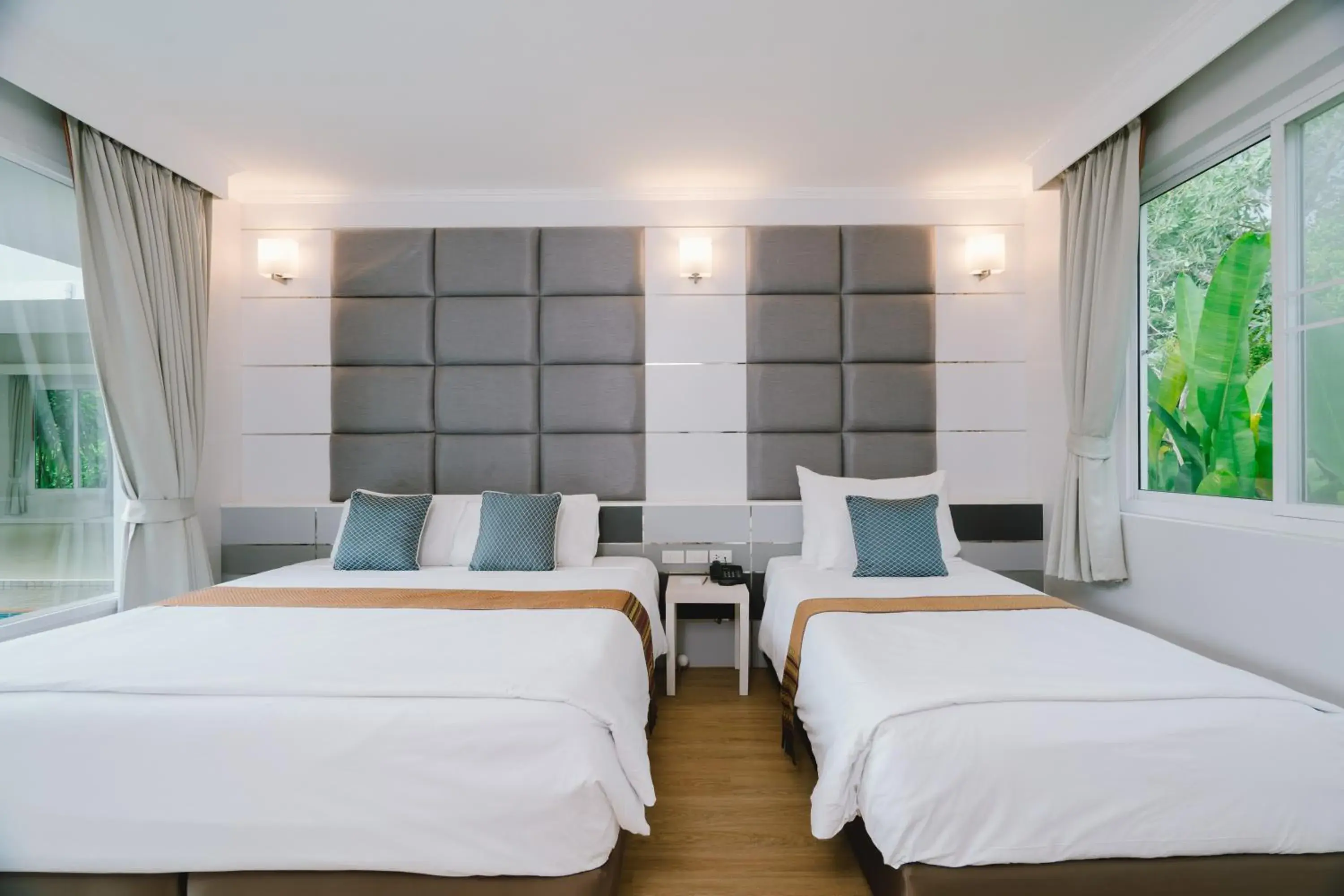 Bed in Bor Saen Pool Villa Bed in Bor Saen Pool Villa