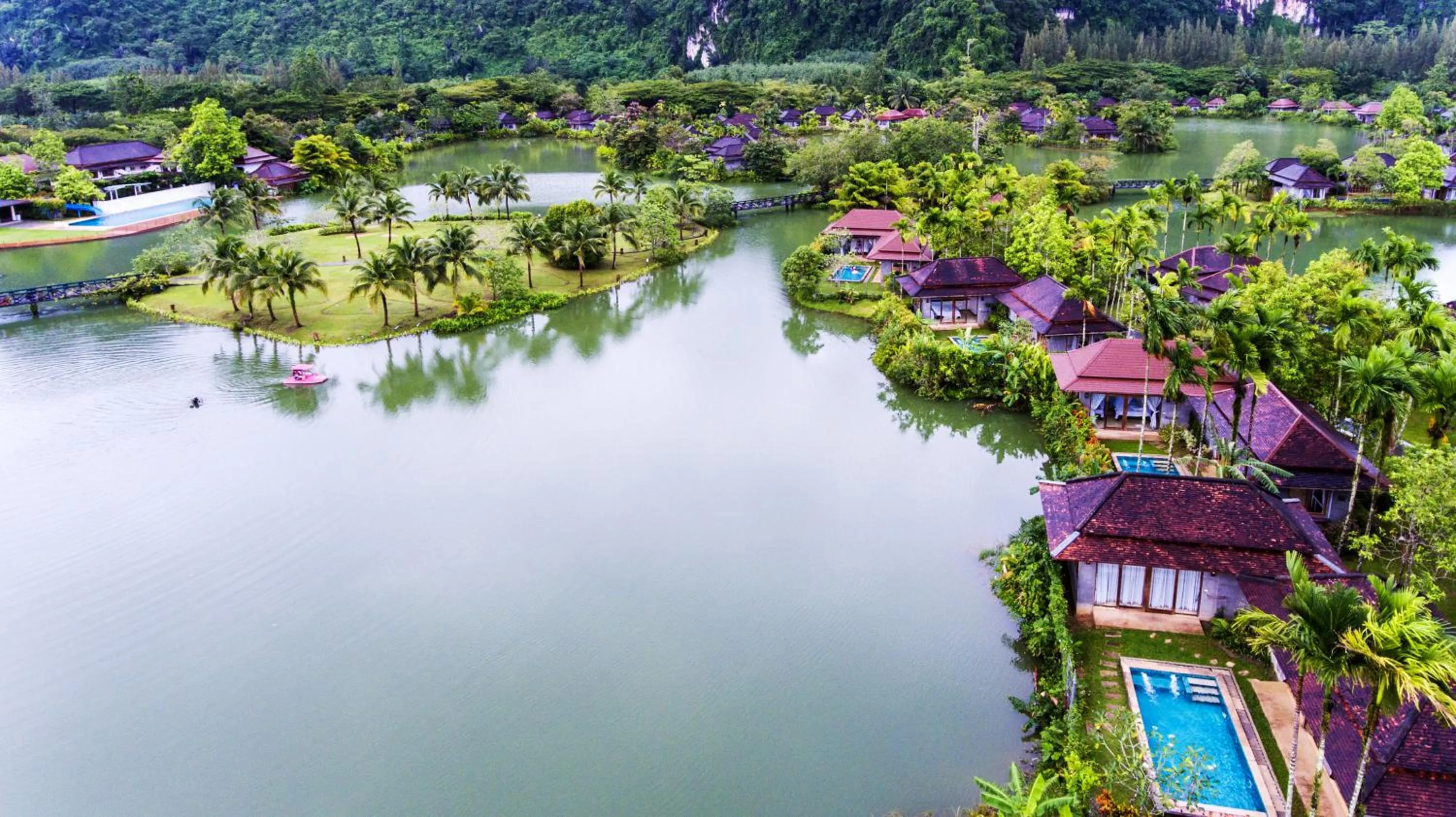 Natural landscape in Bor Saen Pool Villa